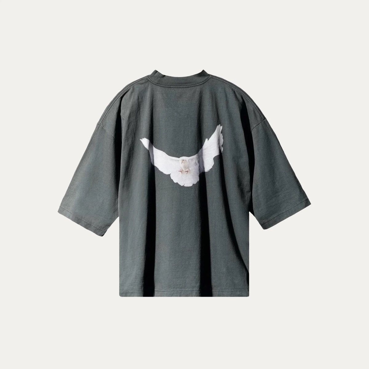Balenciaga × Gap × Yeezy Yeezy Gap 3/4th Tee - Dark Green Size US L / EU 52-54 / 3 - 2 Thumbnail