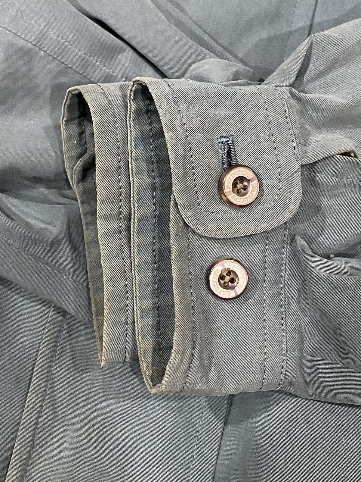 Burberry Vintage Burberry Double Coat Zipper Hoodie (L) Size US L / EU 52-54 / 3 - 14 Thumbnail
