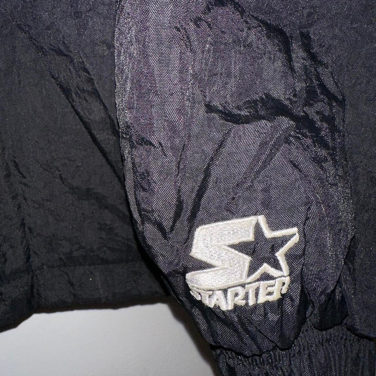 Starter Vintage Starter San Antonio Spurs NBA Full Zip Jacket size L Size US L / EU 52-54 / 3 - 3 Thumbnail