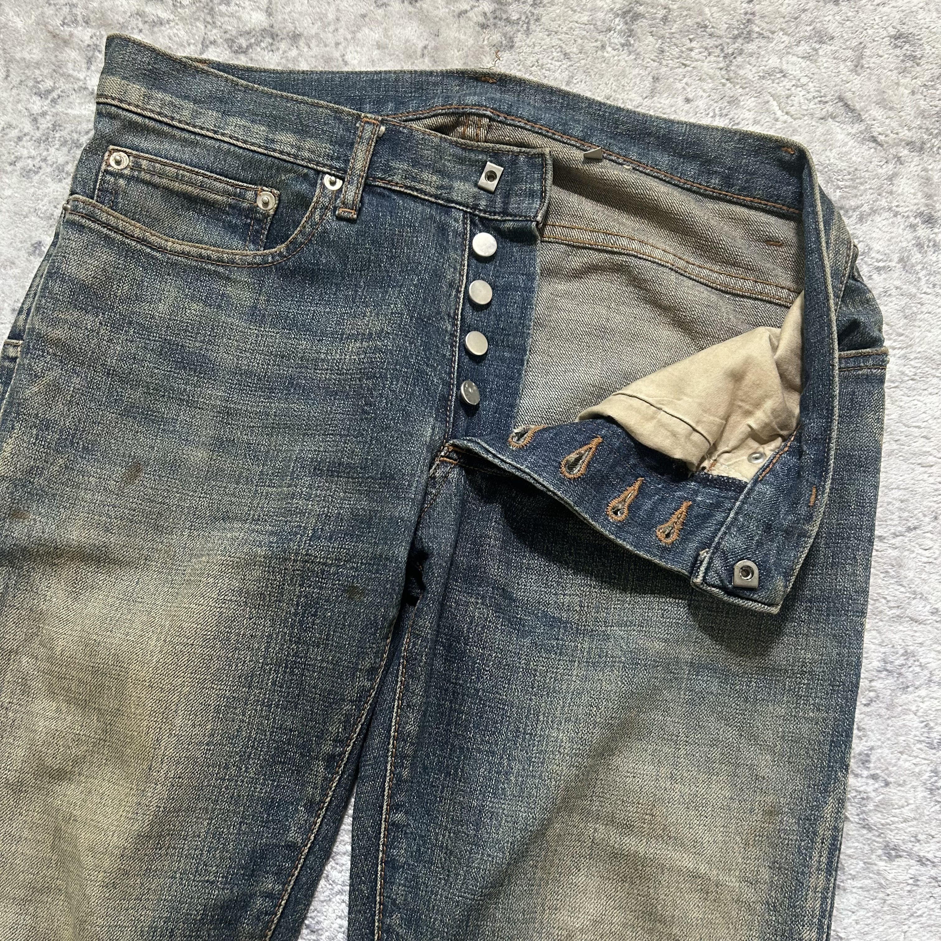Dior Dior Homme Rust Denim Size US 27 - 3 Thumbnail