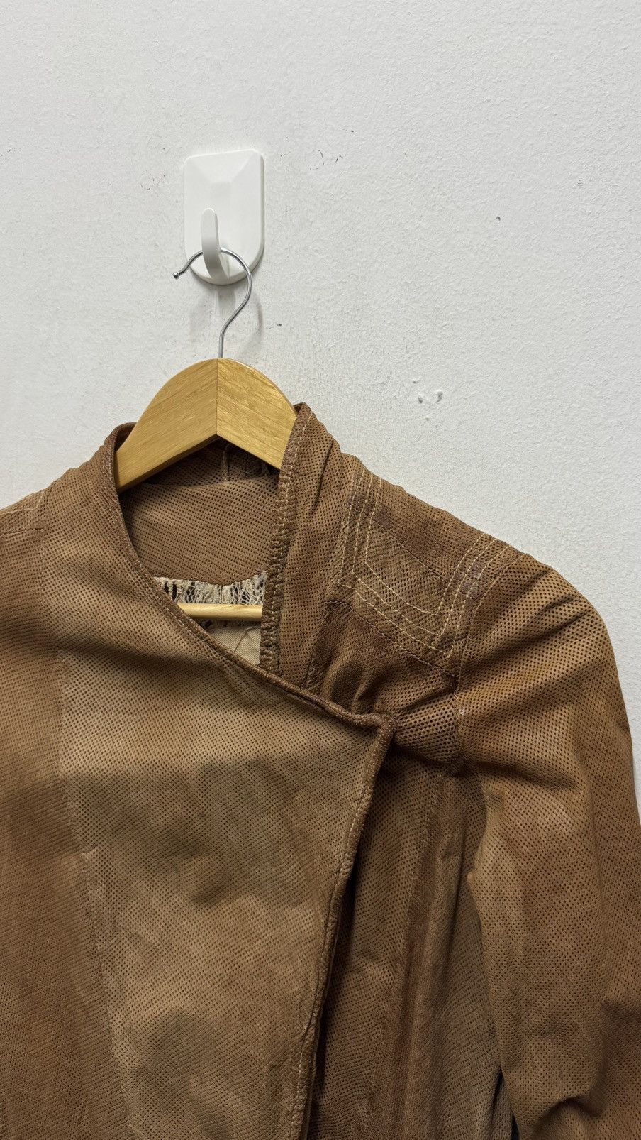 Giorgio Brato × Vintage Giorgio Brato leather jacket Size S / US 4 / IT 40 - 2 Thumbnail