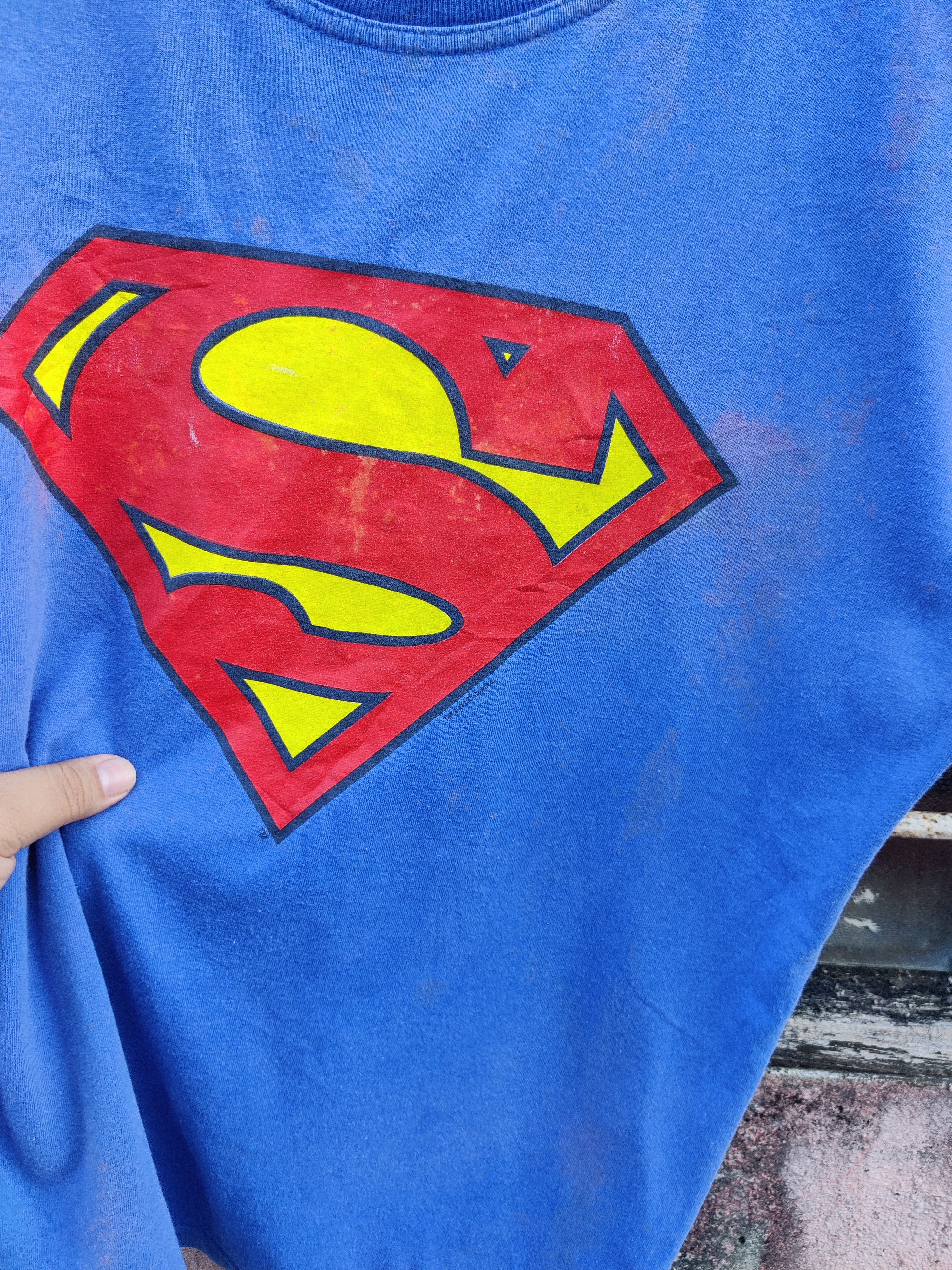 DC Comics Vintage Superman Logo Top Heavy Superheroes DC Comics Shirt Size US S / EU 44-46 / 1 - 6 Thumbnail