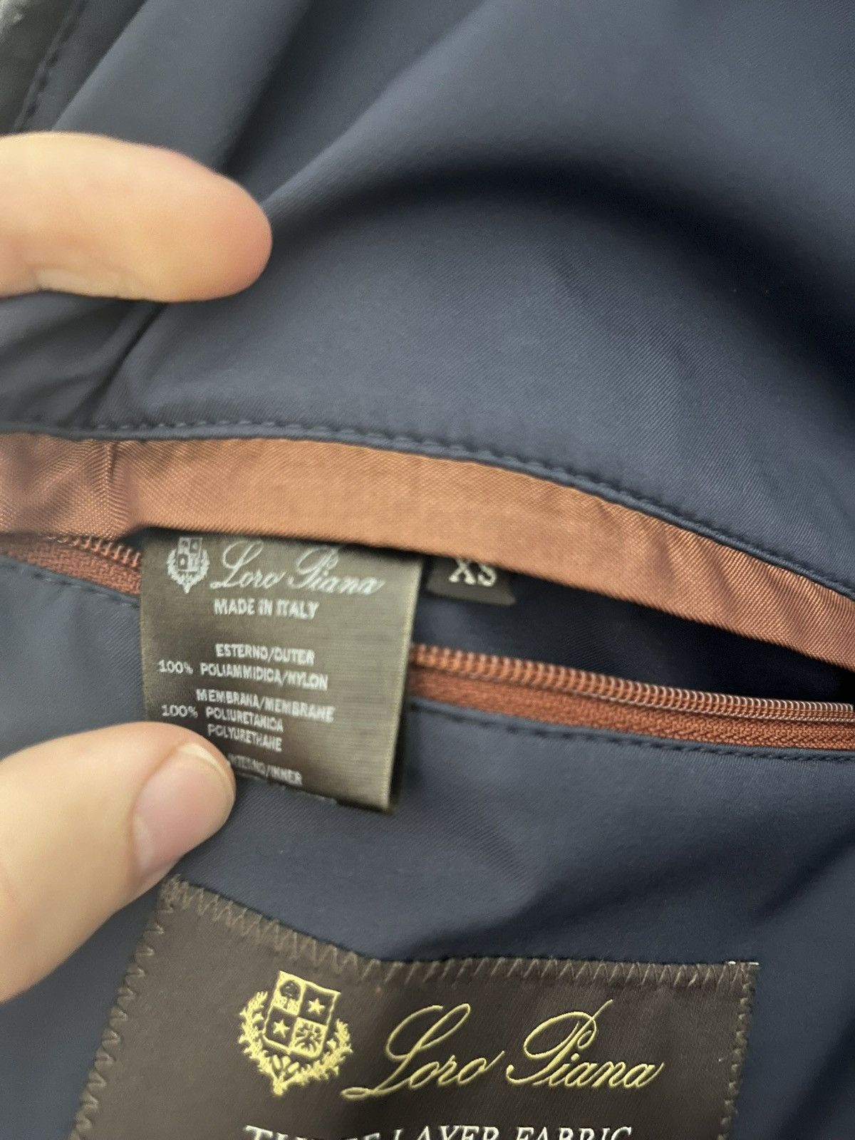 Loro Piana Loro piana navy storm systems gilet size small Size US S / EU 44-46 / 1 - 4 Thumbnail
