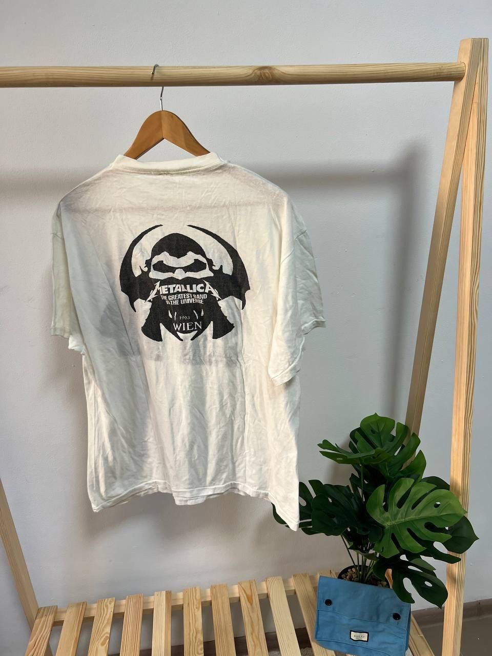 Band Tees × Metallica × Vintage 1999 Metallica Vintage T-Shirt Tee Europe tour Size US M / EU 48-50 / 2 - 7 Thumbnail