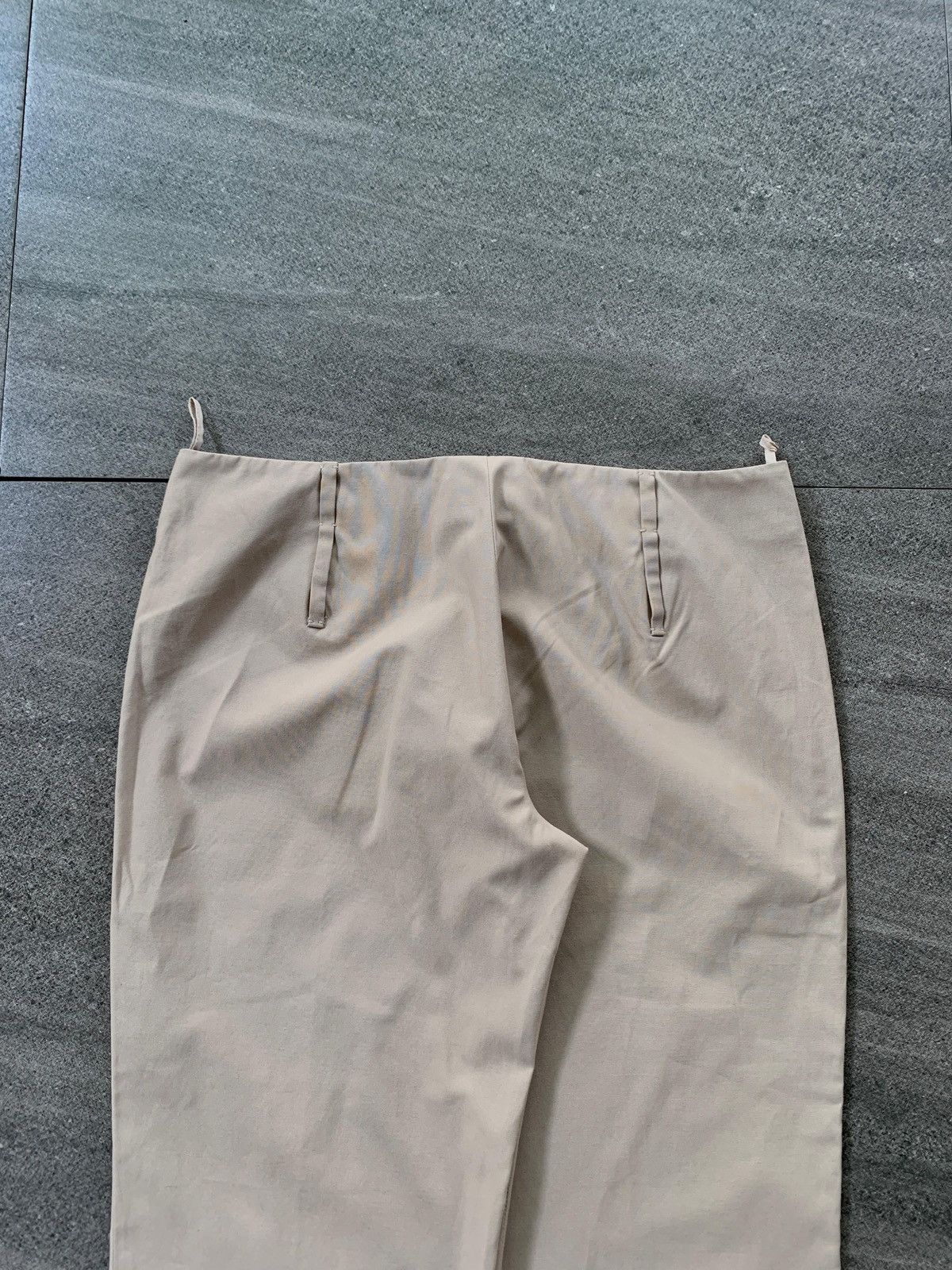 Prada FREE TAX! 2000s Slim Flared Trousers Size US 28 / EU 44 - 6 Thumbnail