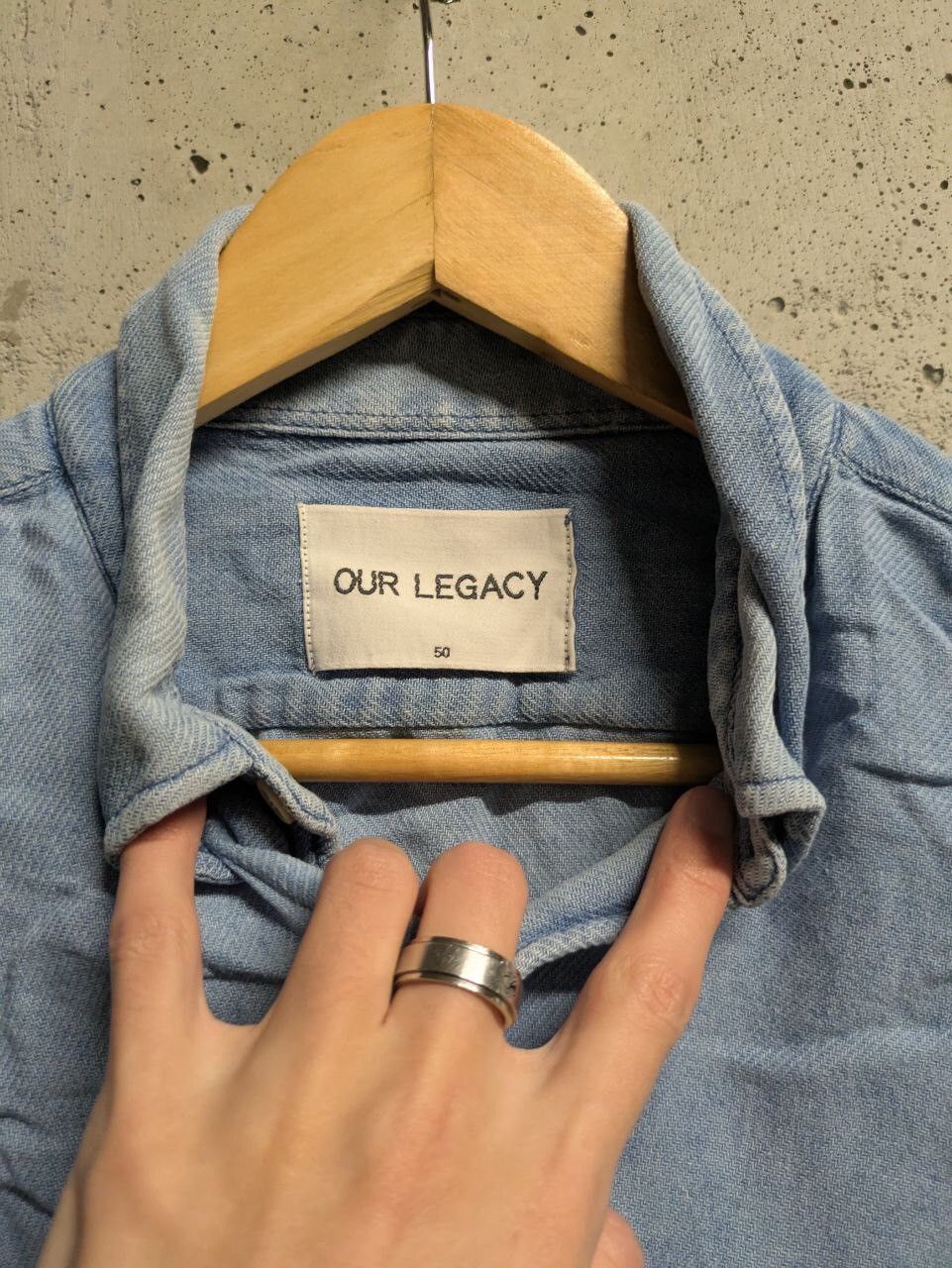 Designer × Our Legacy Vintage Our Legacy indigo shirt Size US M / EU 48-50 / 2 - 4 Thumbnail