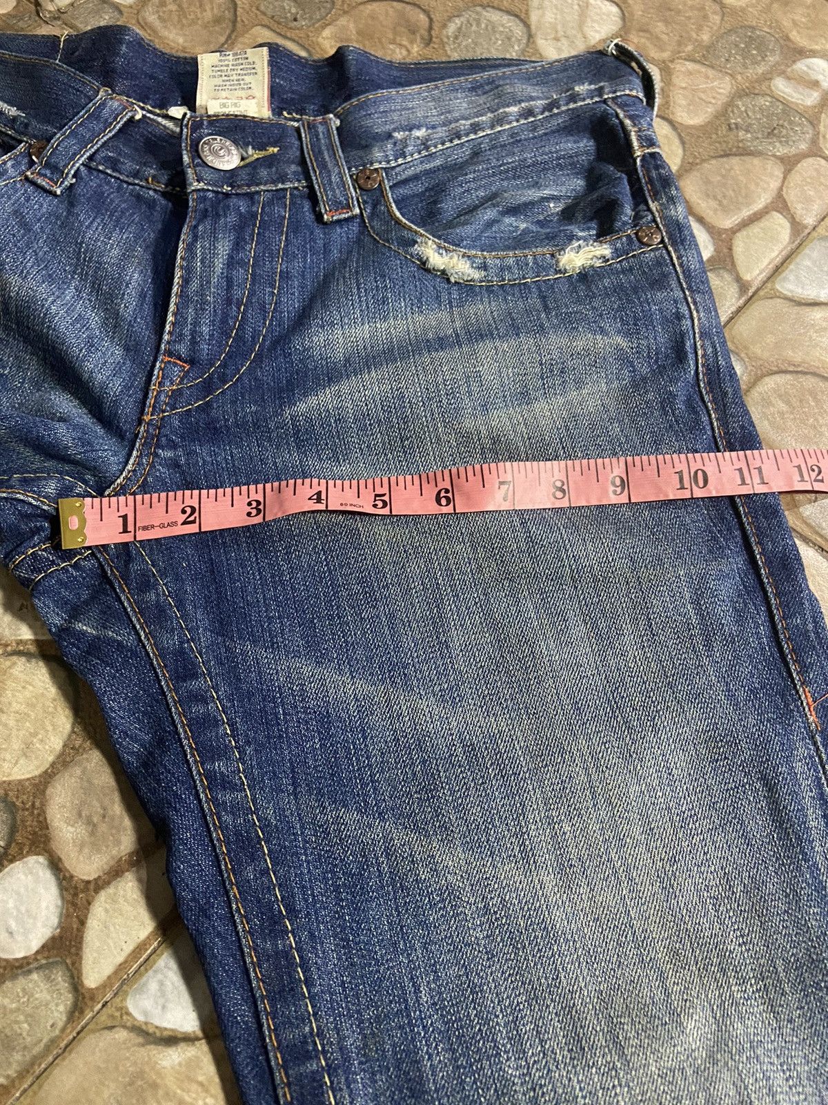 True Religion VTG TRUE RELIGION FLARE DENIM PANTS Size US 33 - 14 Thumbnail