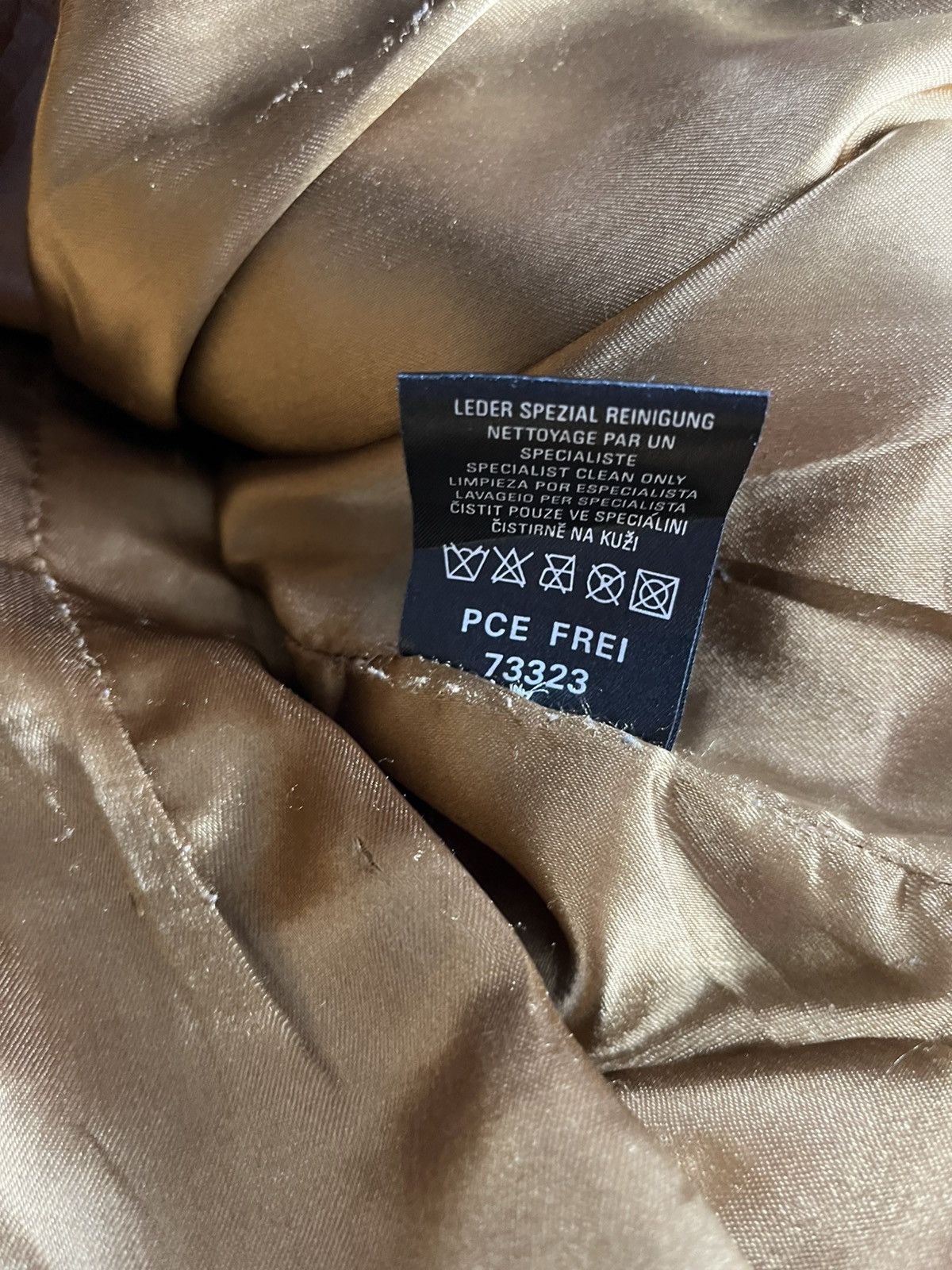 Leather Vintage Y2K Leather jacket avant garde aviator coat XL Size XL / US 12-14 / IT 48-50 - 10 Thumbnail