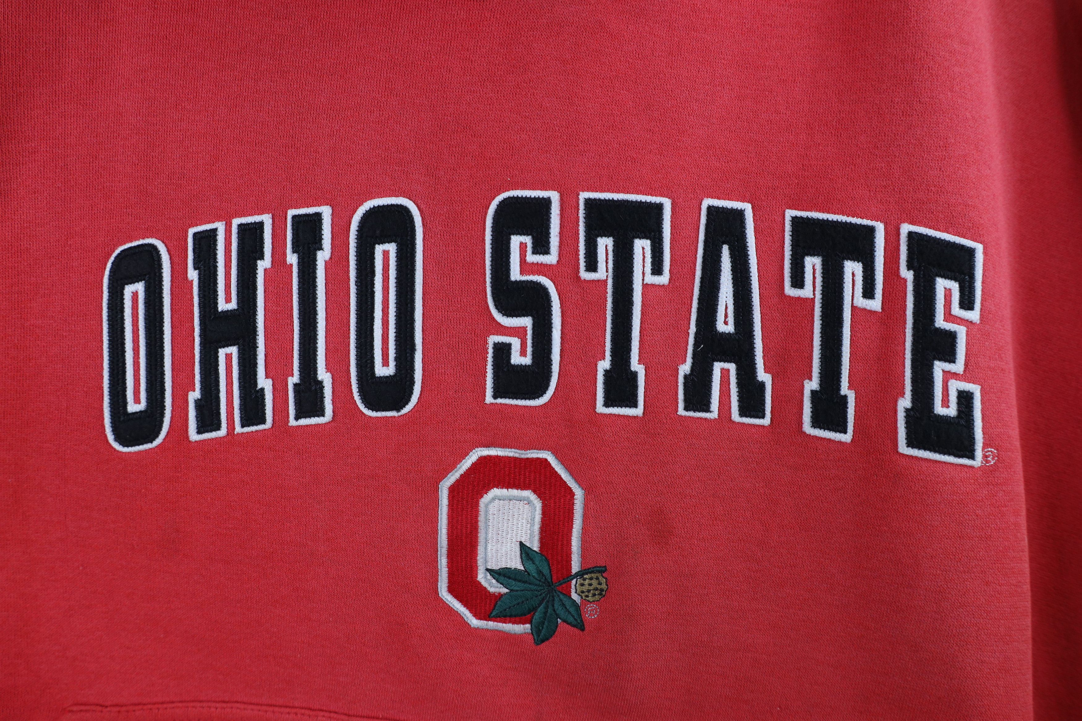 Vintage Vintage Spell Out Ohio State University Hoodie Sweatshirt Size US M / EU 48-50 / 2 - 4 Thumbnail