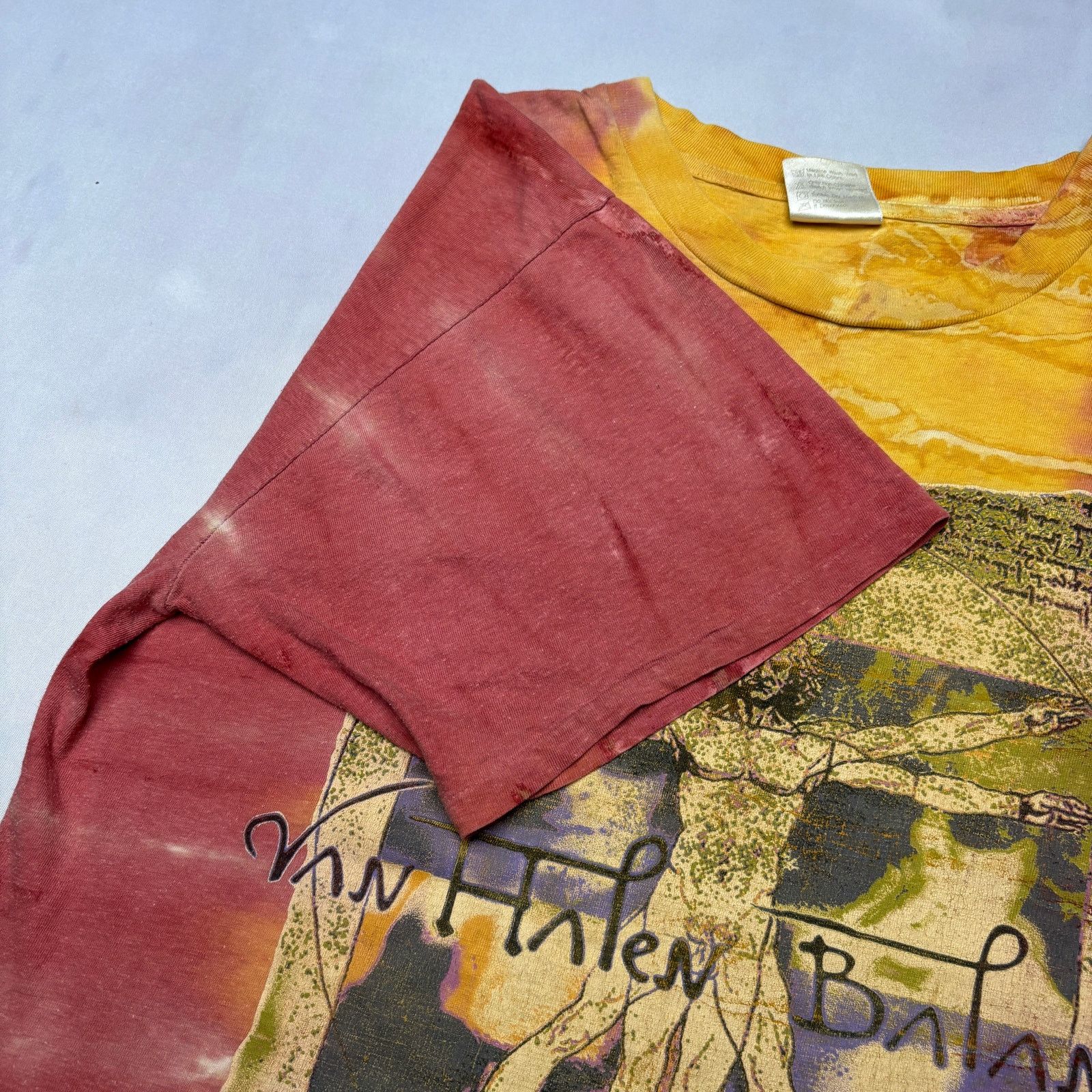 Vintage Vintage 1995 Van Halen Balance Tour Tie Dye Shirt Men's XL Size US XL / EU 56 / 4 - 3 Thumbnail