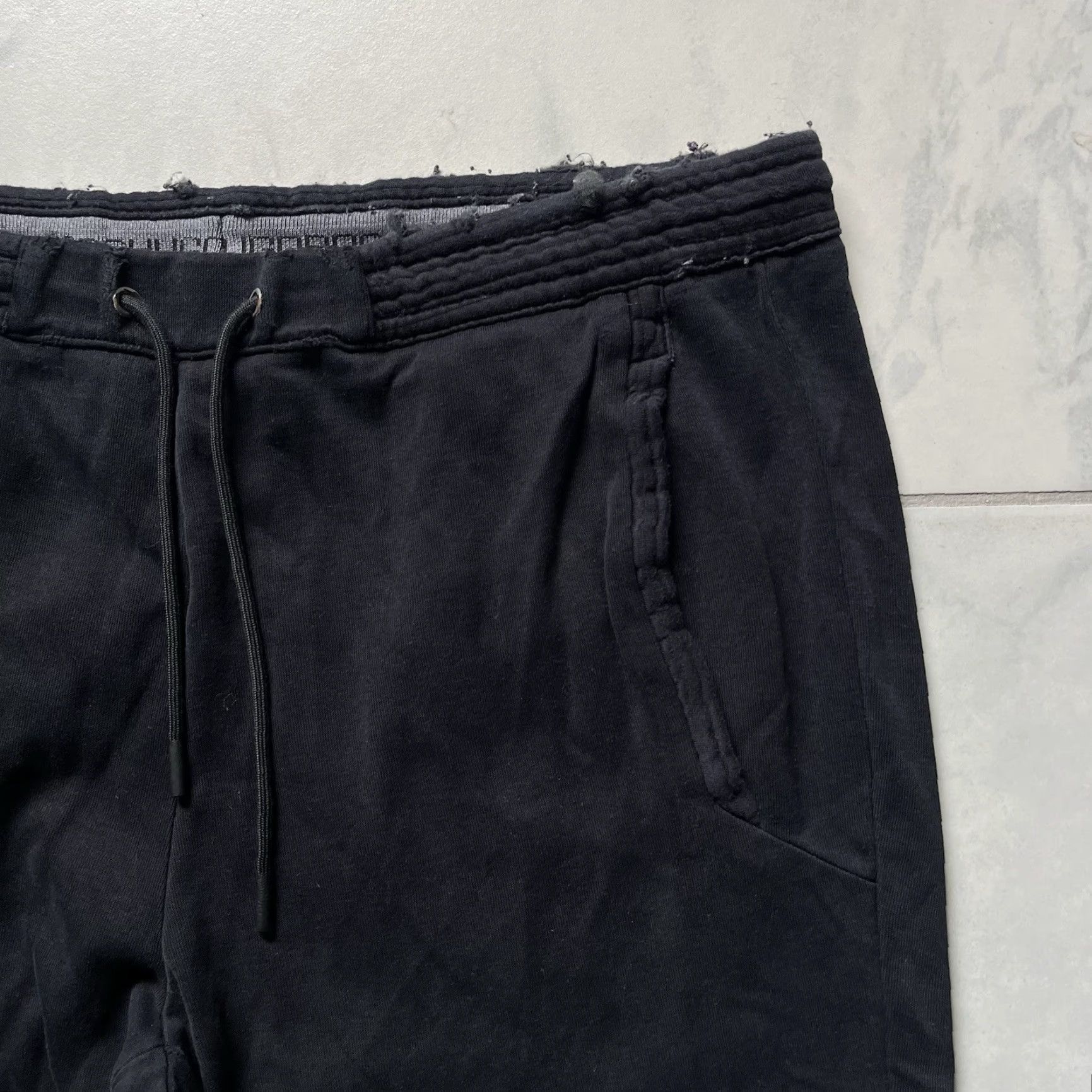Hugo Boss HUGO BOSS Sweatpants Jogger XL Mens Cotton Polyester Pocket Drawstring Black 36x30 Inseam 30 Stretch Moisture Wicking Pockets Reflective Easy Care Size US 36 / EU 52 - 3 Thumbnail