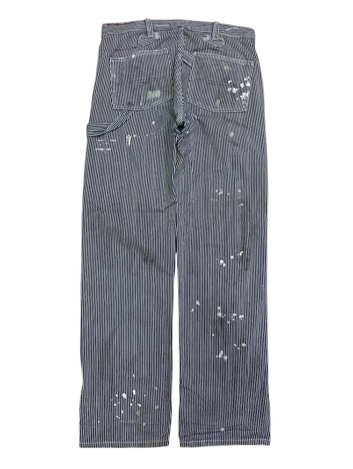 Japanese Brand 🔥Japanese Brand Mangrove Blue Union Made Painted Pant Size US 34 / EU 50 - 3 Thumbnail