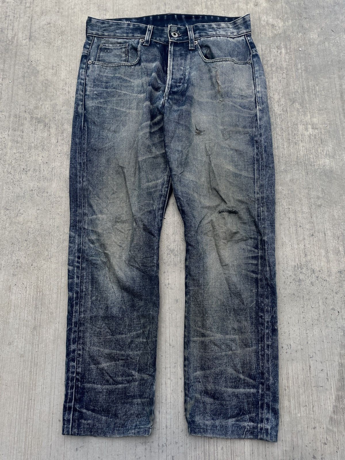 Japanese Brand 2000s JAPANESE BRAND G-STAR PUNK ARCHIVE Size US 30 / EU 46 - 1 Thumbnail
