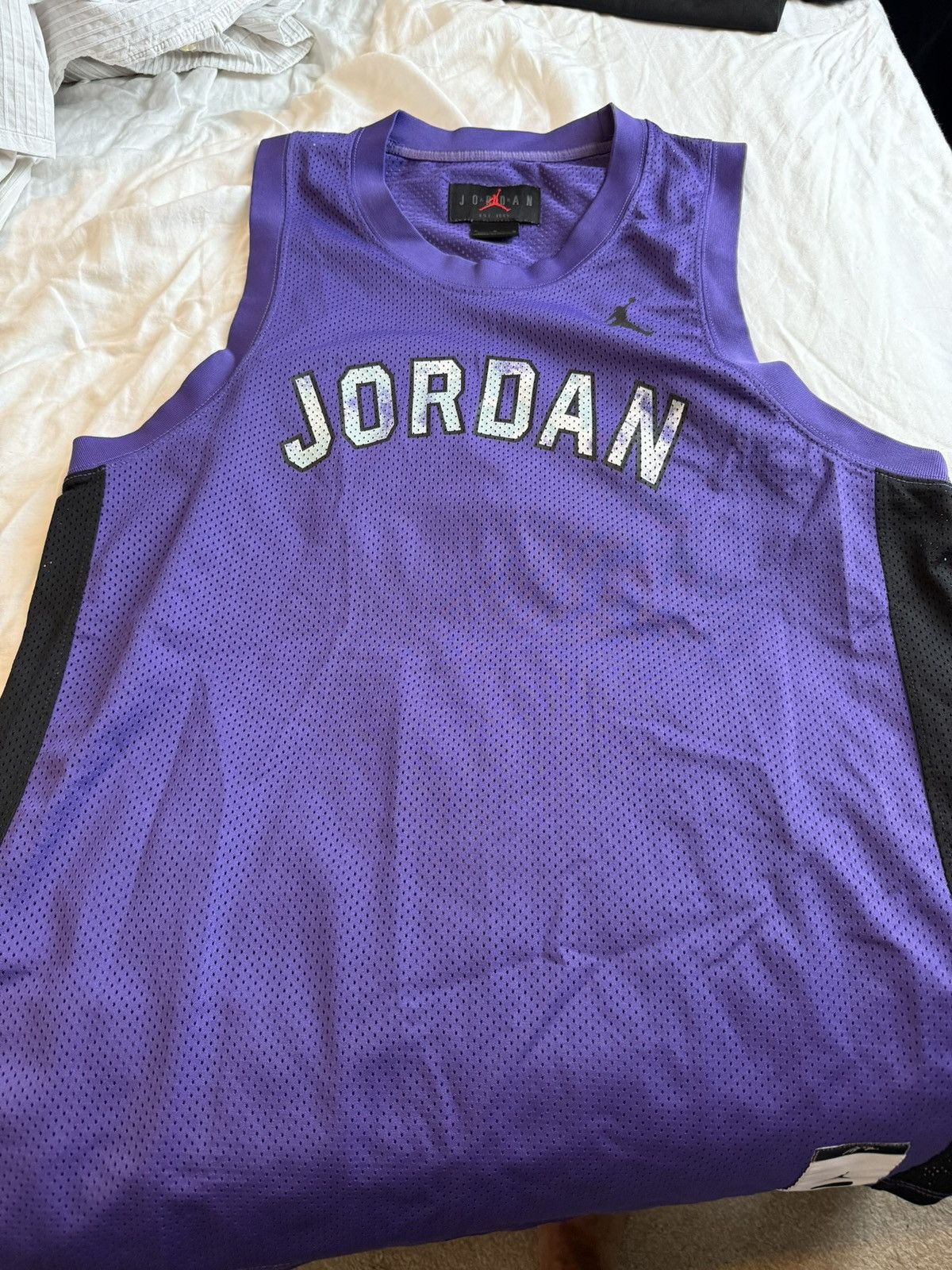 Jordan Brand Purple Jordan tank Size US M / EU 48-50 / 2 - 2 Thumbnail