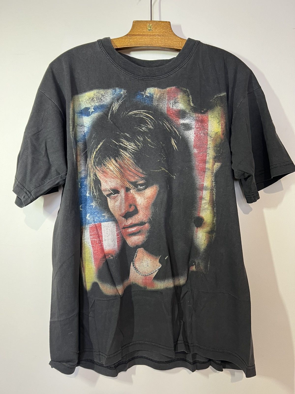 Band Tees vintage Bon Jovi tour shirt 90s keep the faith Size US XL / EU 56 / 4 - 1 Thumbnail
