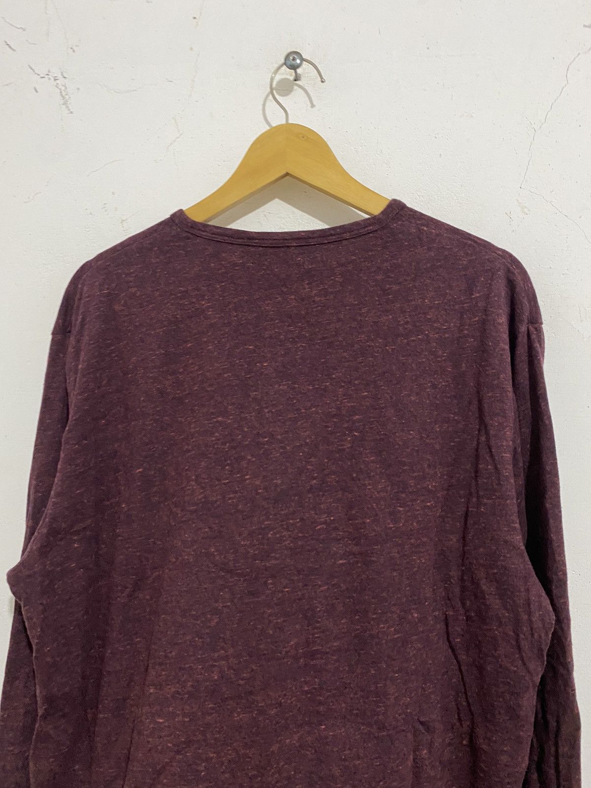 If Six Was Nine 💸BINDINGOFFER💸Japanese Freude Maroon Longsleeve Goa Styled Size US XL / EU 56 / 4 - 5 Thumbnail
