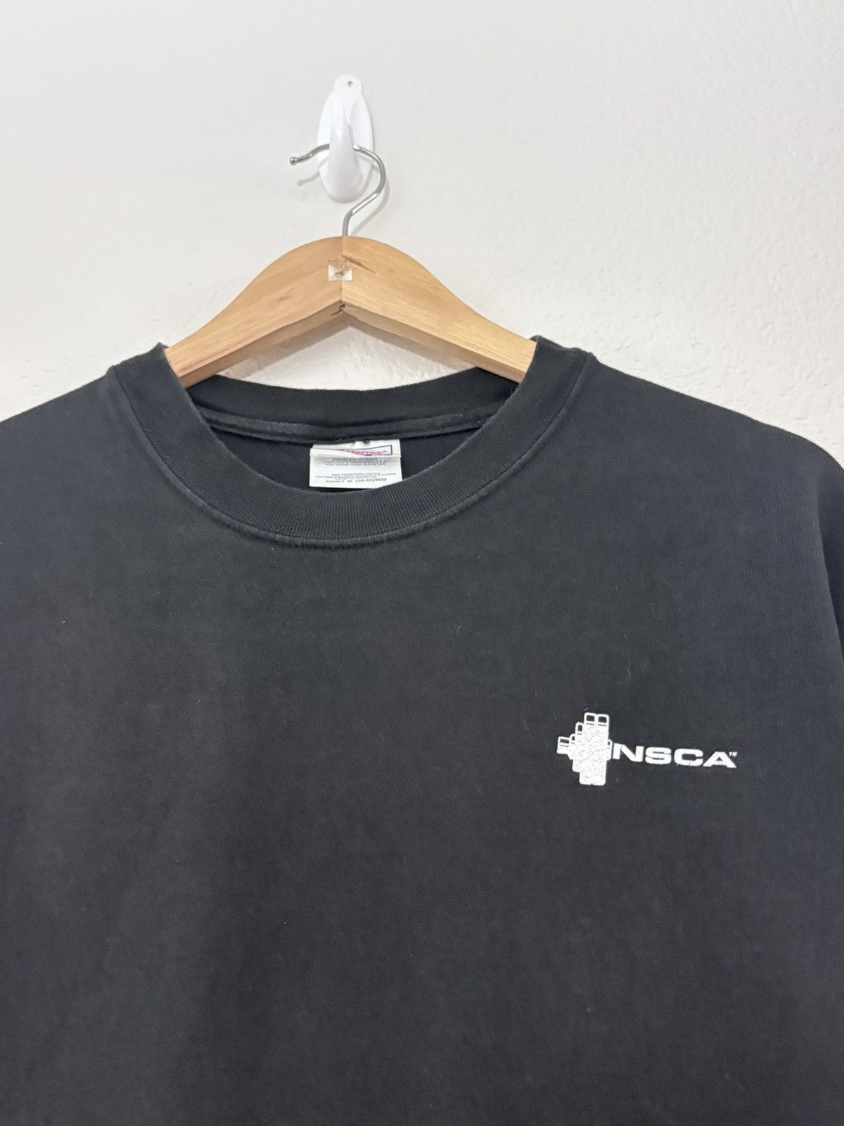 Vintage 90’s NSCA Vintage Fitness Tee Shirt Size US M / EU 48-50 / 2 - 4 Thumbnail