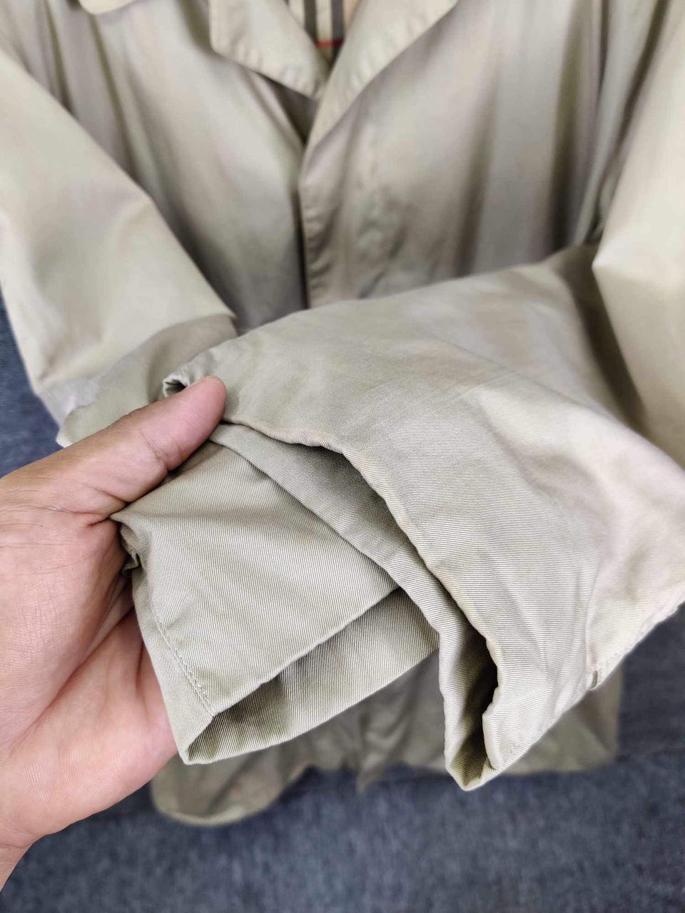 Burberry Vintage Burberry Nova Check Trench Coat Size US XL / EU 56 / 4 - 9 Thumbnail