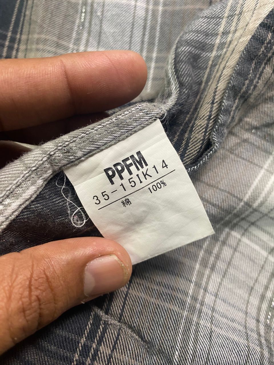 PPFM Archives PPFM Plaid Shirt Jacket Size US S / EU 44-46 / 1 - 12 Thumbnail