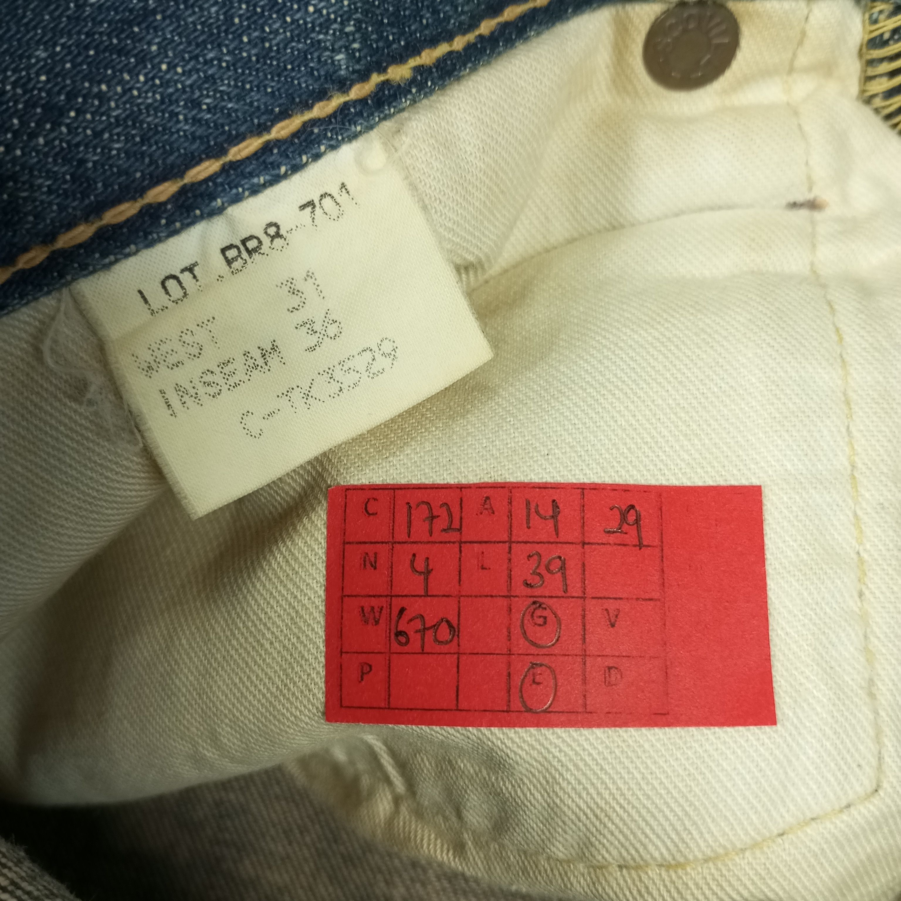 Japanese Brand × Vintage Brans Distressed Jeans Size US 28 / EU 44 - 8 Thumbnail