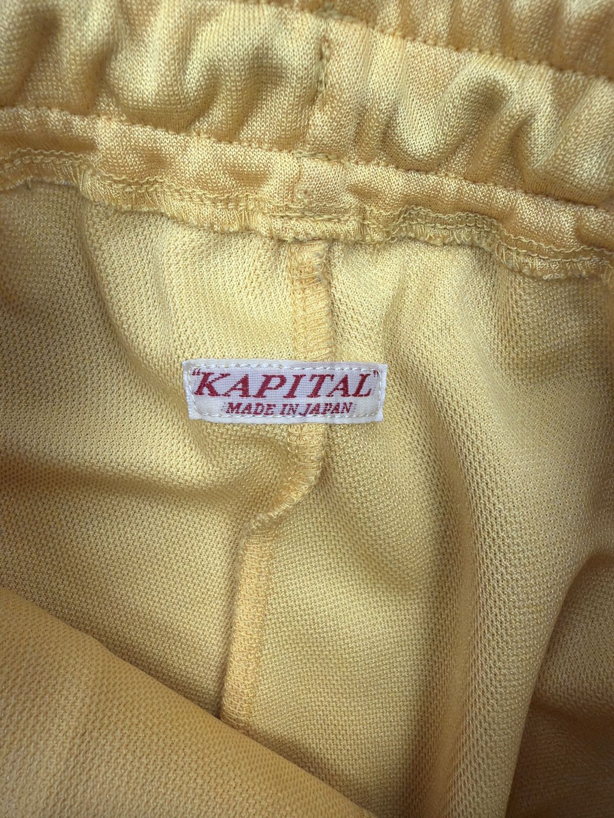 Kapital Kapital zephyr track pants yellow 1 Size US 30 / EU 46 - 4 Thumbnail