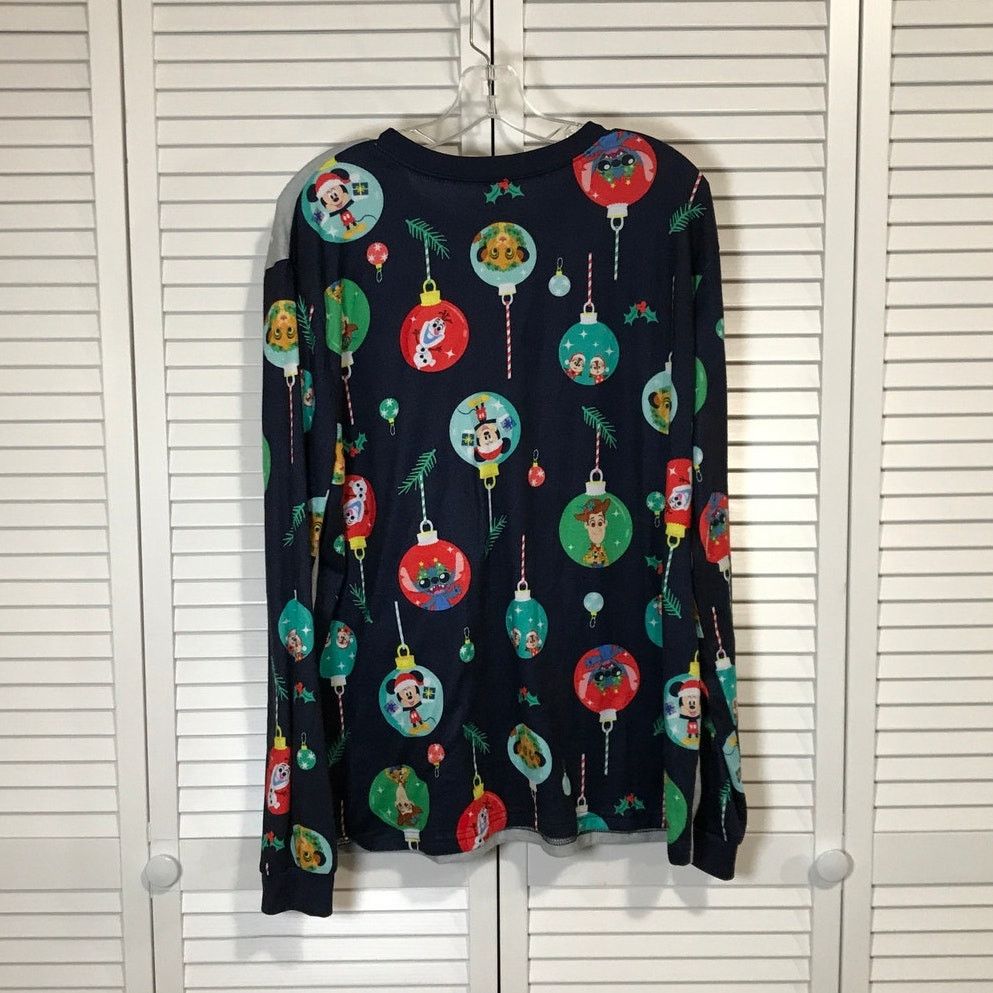 Disney Disney Christmas Winter Blue Multicolor Pajama Set Womens XL Size ONE SIZE - 3 Thumbnail