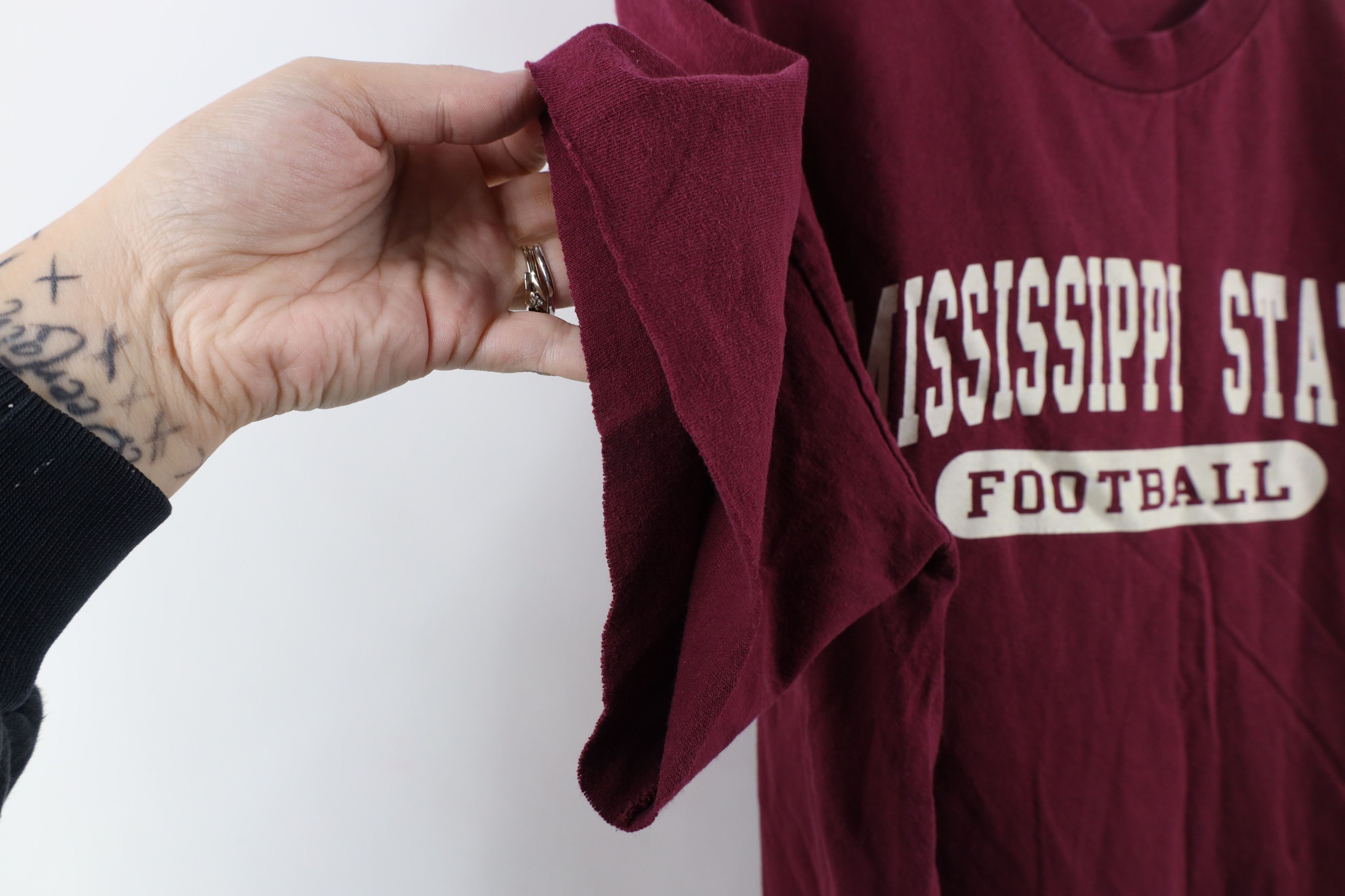 Vintage Vintage Bowl Champions Mississippi State University T-Shirt Size US L / EU 52-54 / 3 - 7 Thumbnail