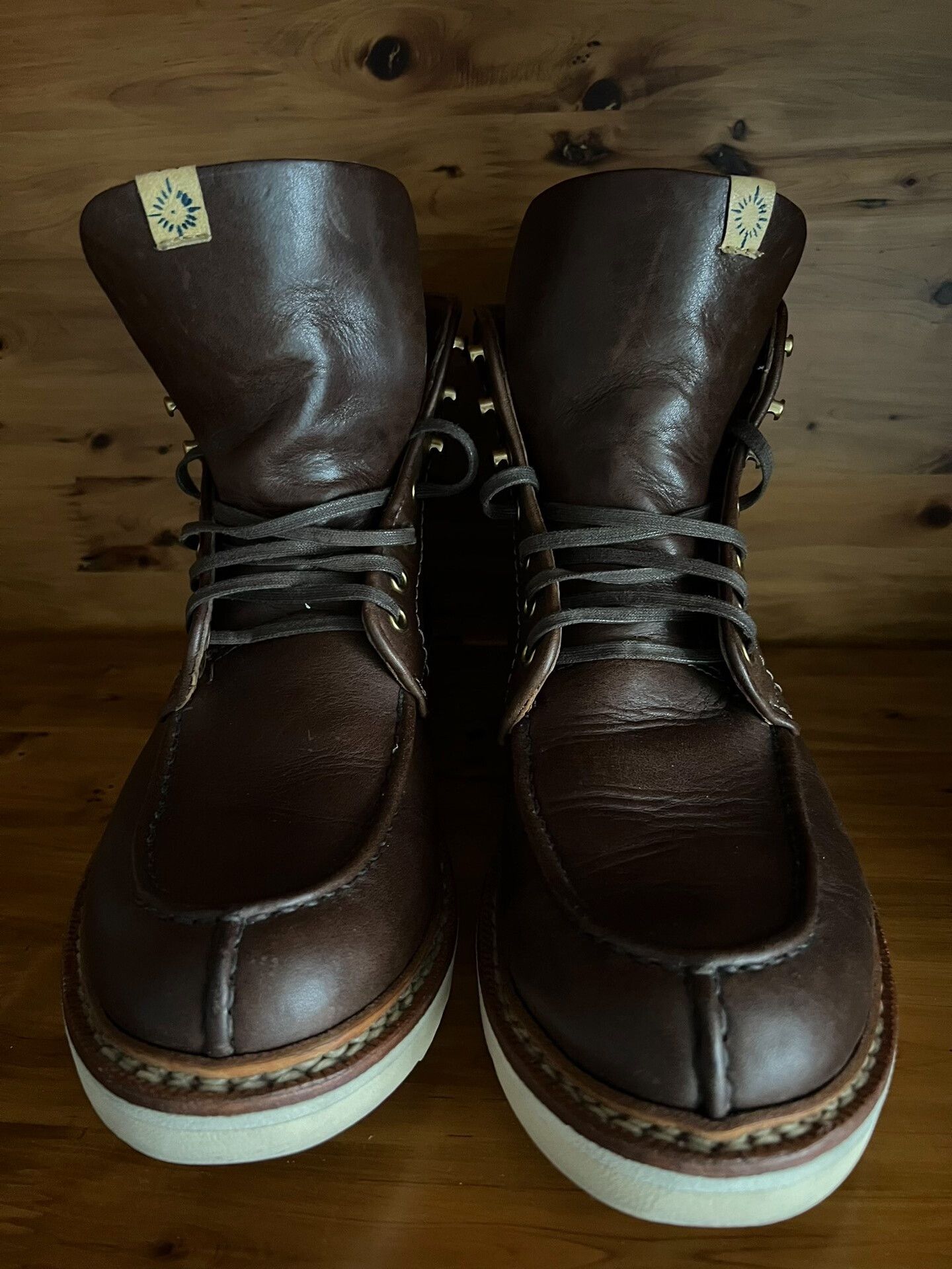 Visvim visvim Armiger Folk Brown Leather Boots Size US 9 / EU 42 - 1 Thumbnail