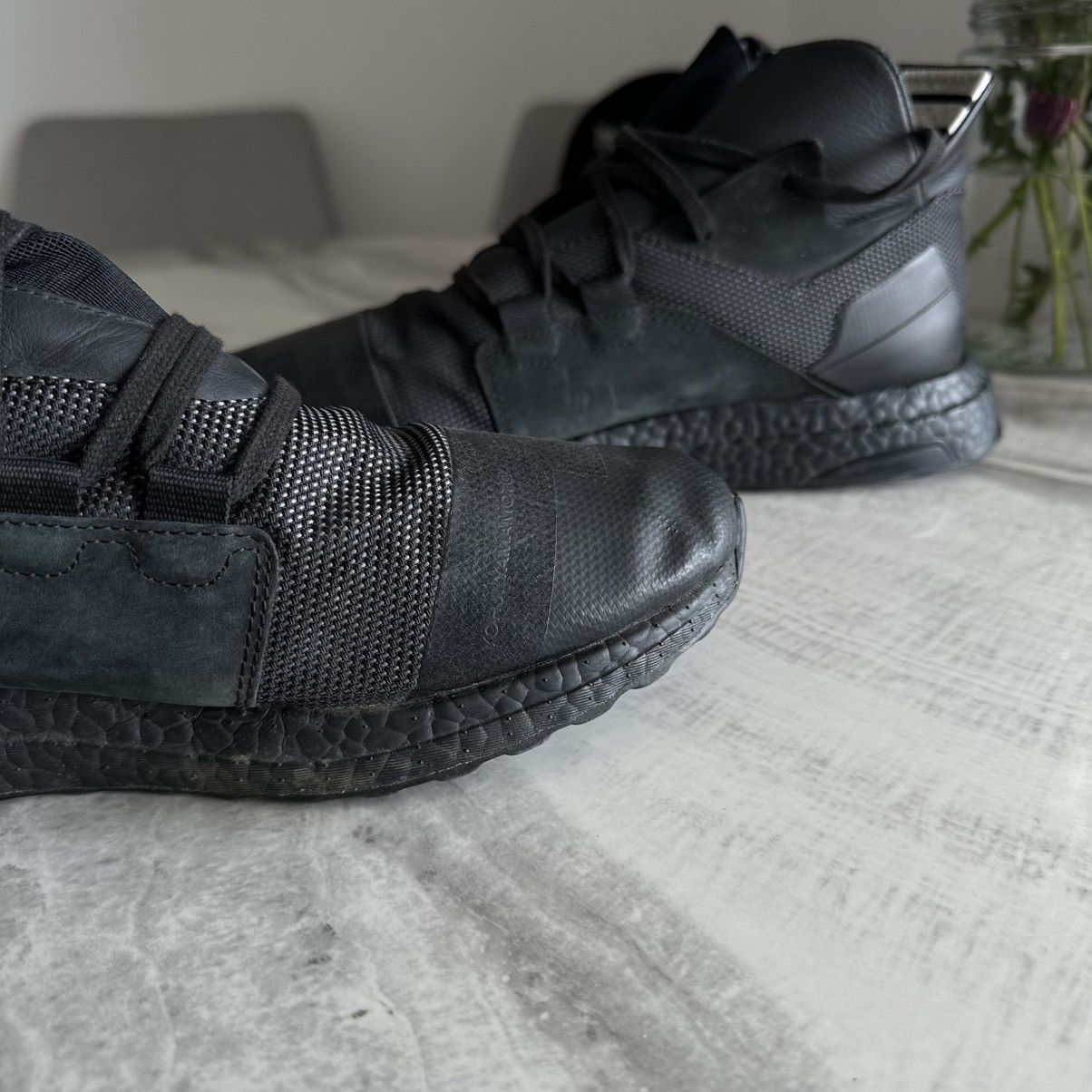 Y-3 adidas Y-3 Kozoko High Core Black Sneakers Size US 9.5 / EU 42-43 - 7 Thumbnail