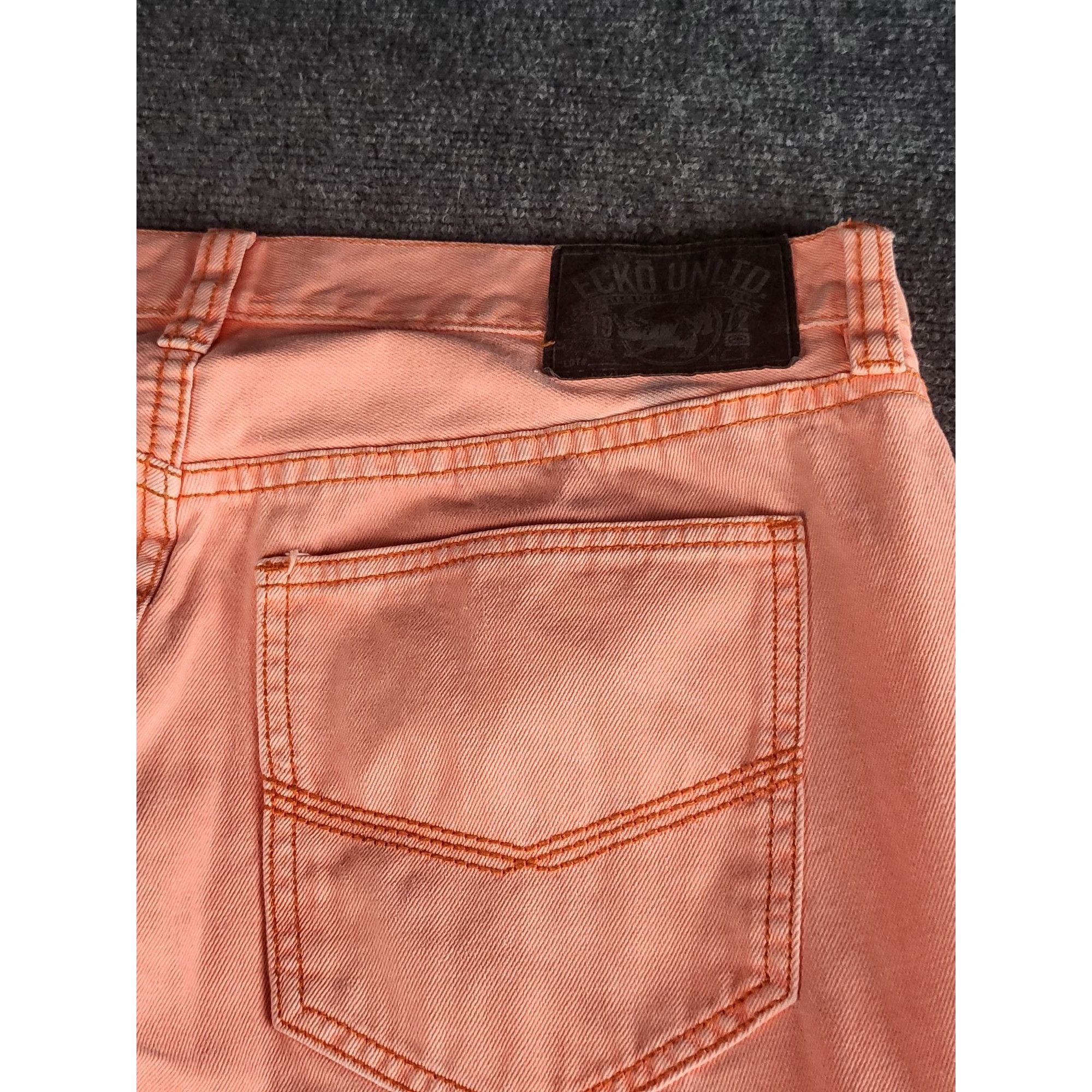 Ecko Unltd. Ecko Unltd Salmon Jeans Men Sz 34 711 Slim Straight Denim Ca Size US 34 / EU 50 - 9 Thumbnail