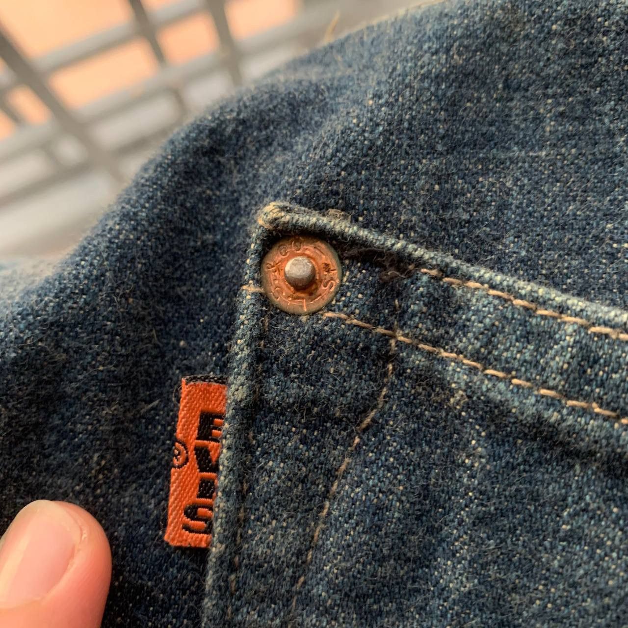 Evisu Vintage 90s Evis Evisu Seagull Dark Blue Denim Jeans Pants Size US 31 - 14 Thumbnail