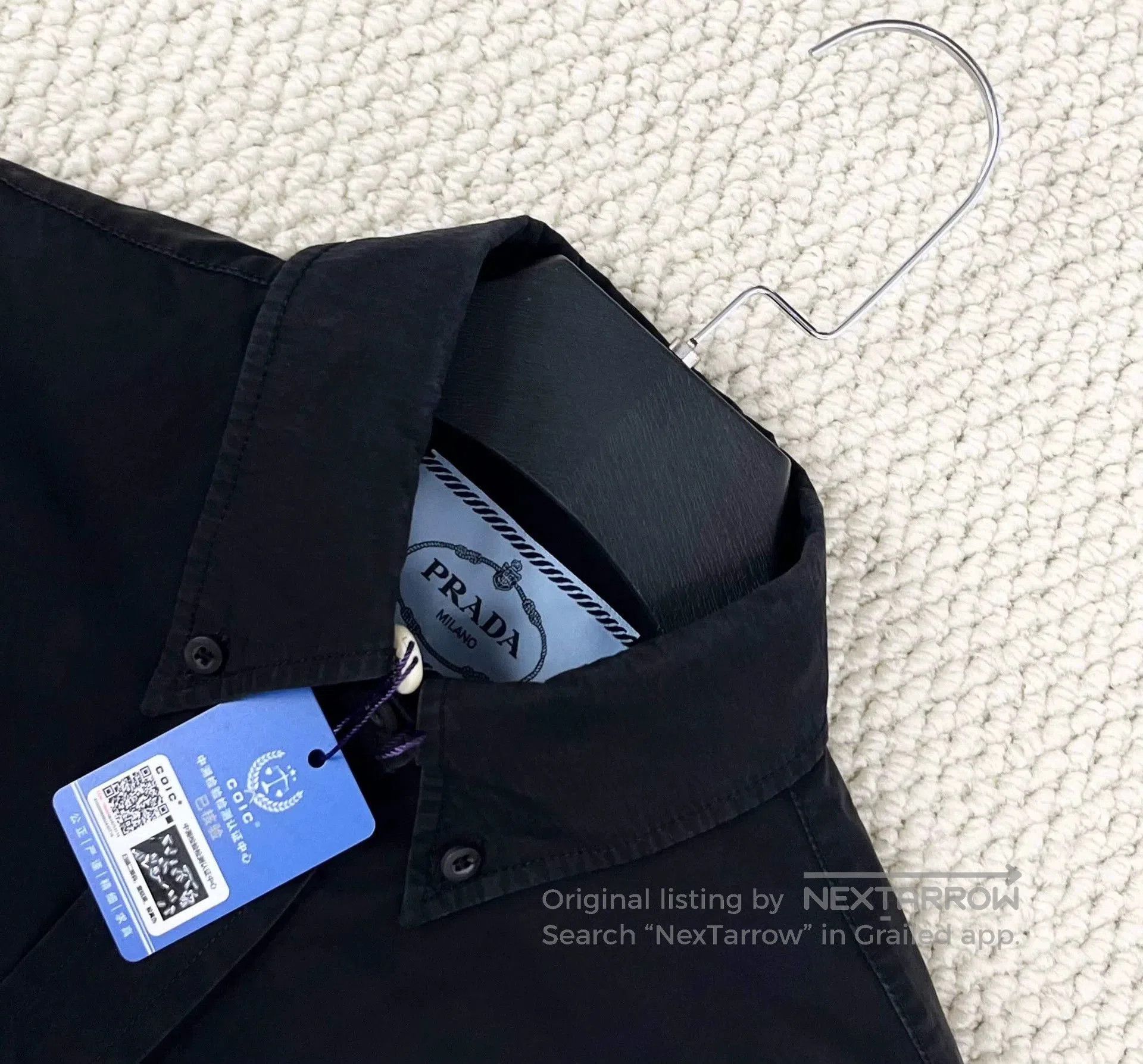 Prada prada black re. Size US M / EU 48-50 / 2 - 3 Thumbnail