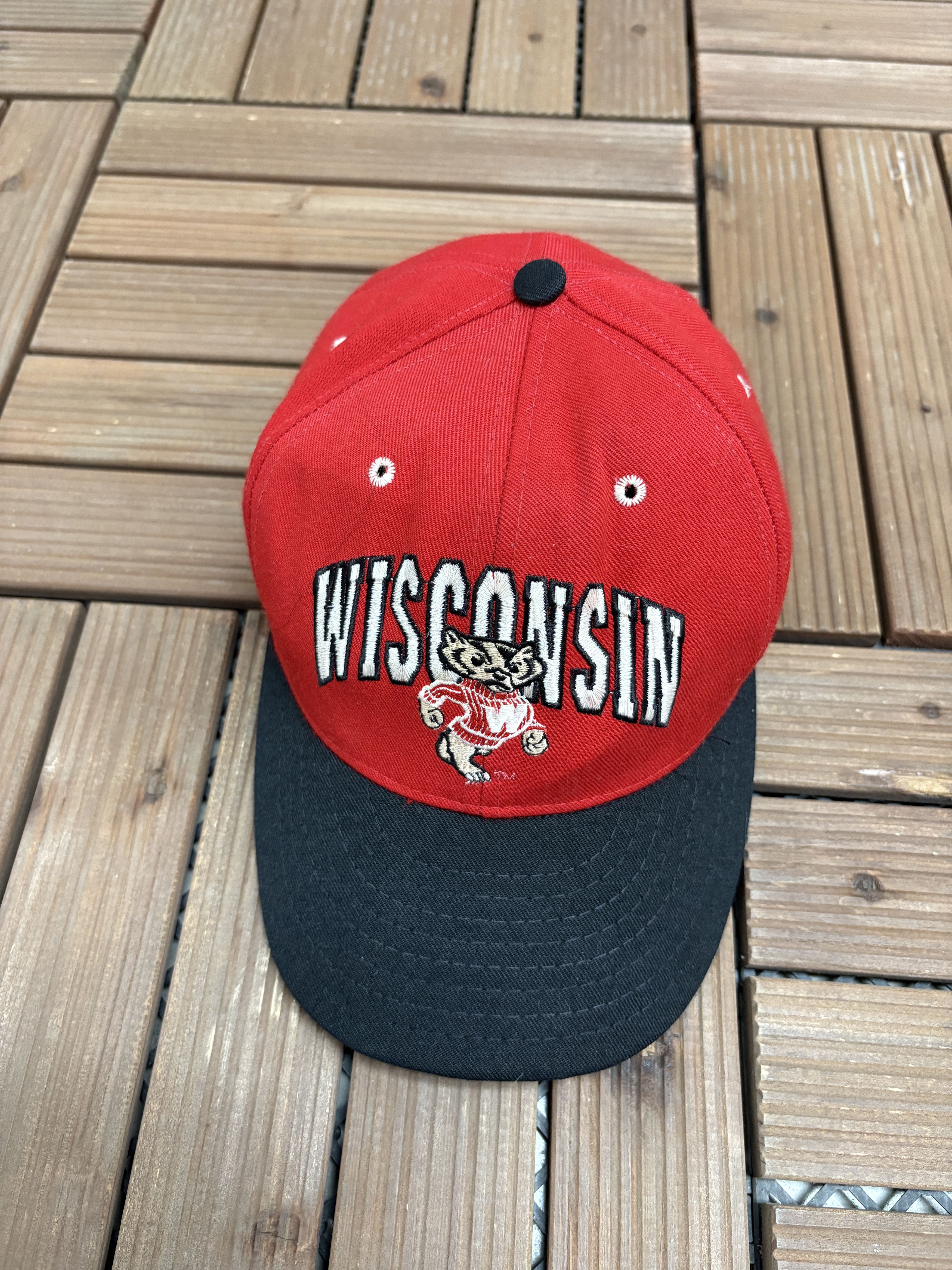 Vintage Wisconsin Badgers Embroidered Vintage Hat Cap Size ONE SIZE - 1 Thumbnail