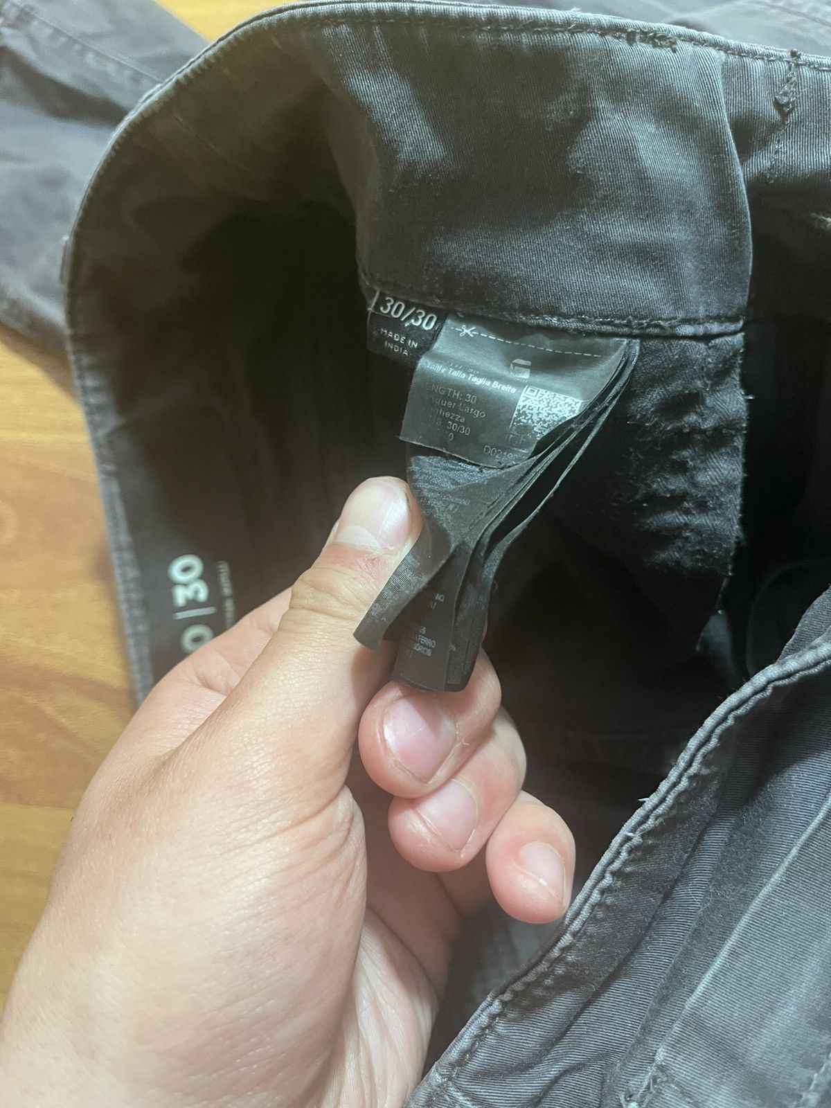G-Star G Star RAW Cargo Pants Double Knee Y2k Multipocket Size US 30 / EU 46 - 11 Thumbnail