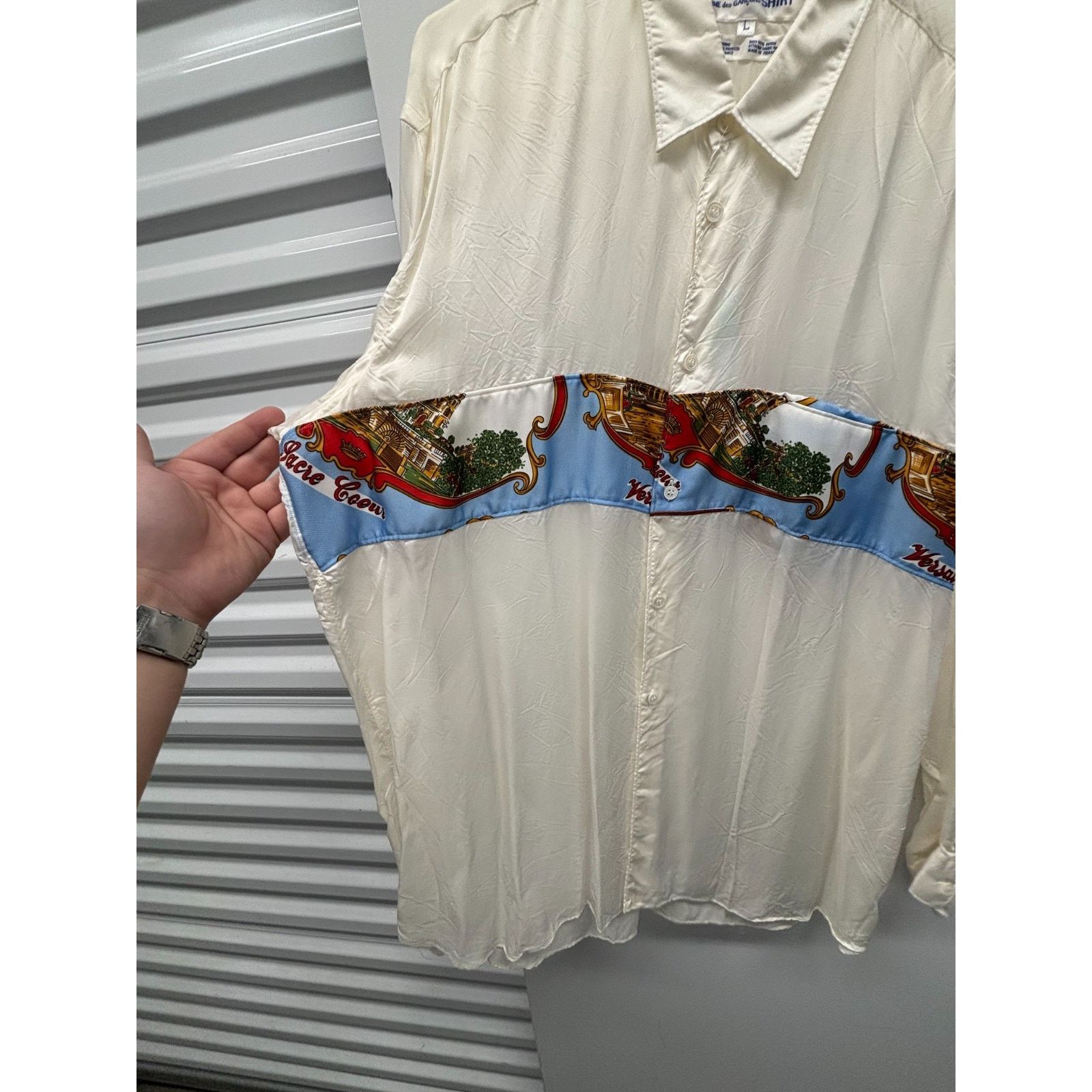 Comme des Garcons NWT Comme des Garçons Shirt Versailles Print Shirt Size L Size US L / EU 52-54 / 3 - 3 Thumbnail