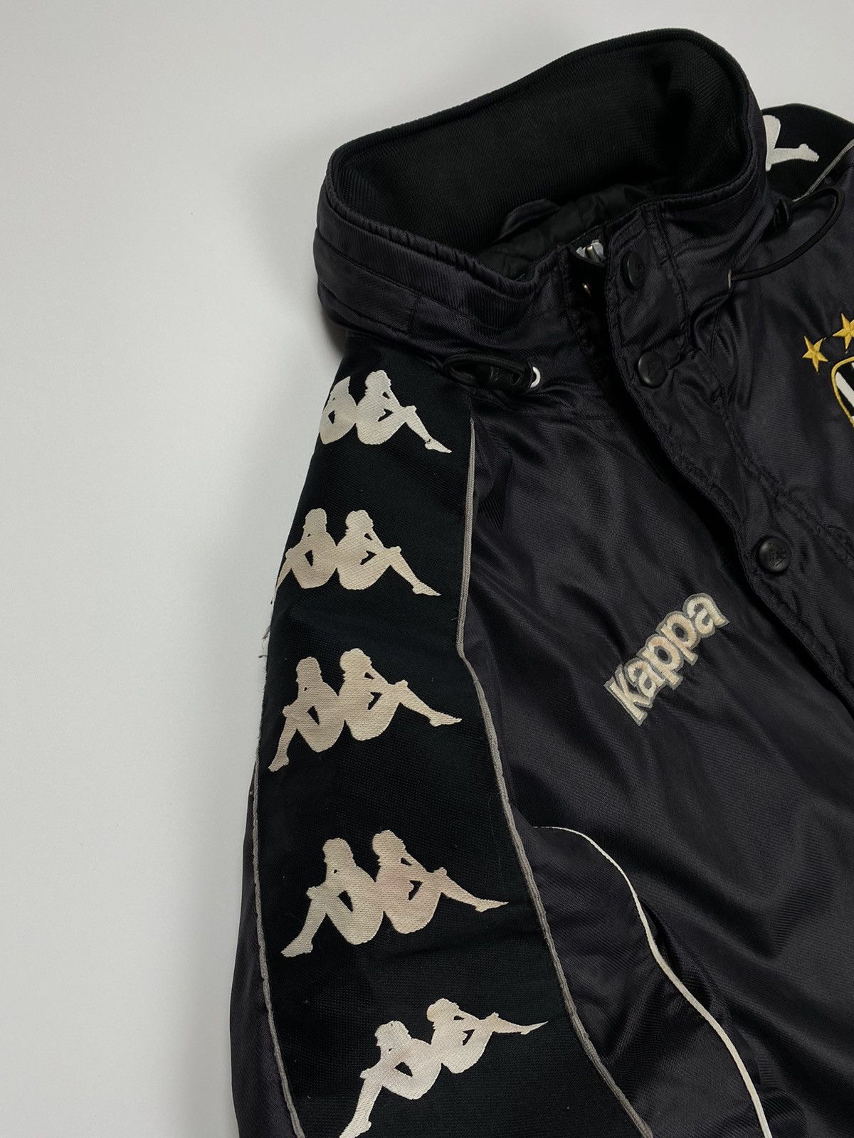 Kappa 🚨 Kappa GArA Juventus vintage 1996 jacket coat zip black Size US L / EU 52-54 / 3 - 8 Thumbnail