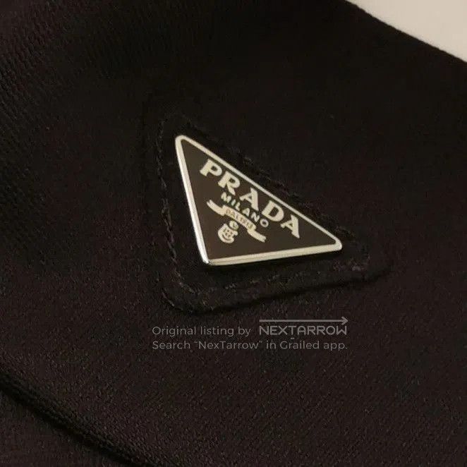 Prada Prada Black High Neck Cutout Long Sleeve Top . Size L / US 10 / IT 46 - 3 Thumbnail