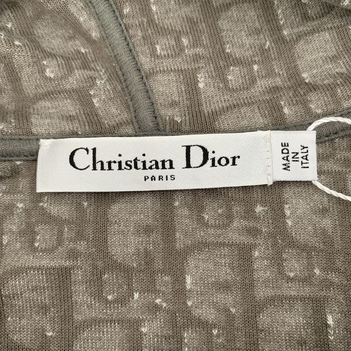 Dior Christian Dior Hooded Short Sleeve Knit Sweatshirt K26WX Size L / US 10 / IT 46 - 6 Thumbnail