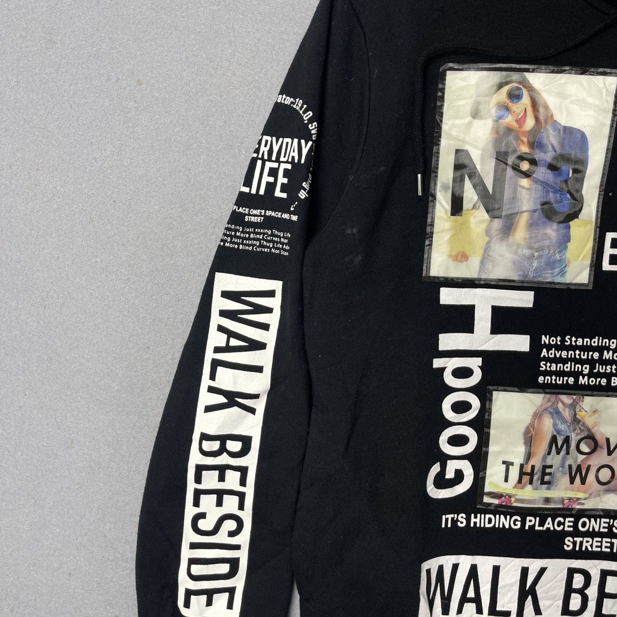 In The Attic In the Attic Graphic Pullover Hoodie “Walk Beeside’’ Size US L / EU 52-54 / 3 - 6 Thumbnail