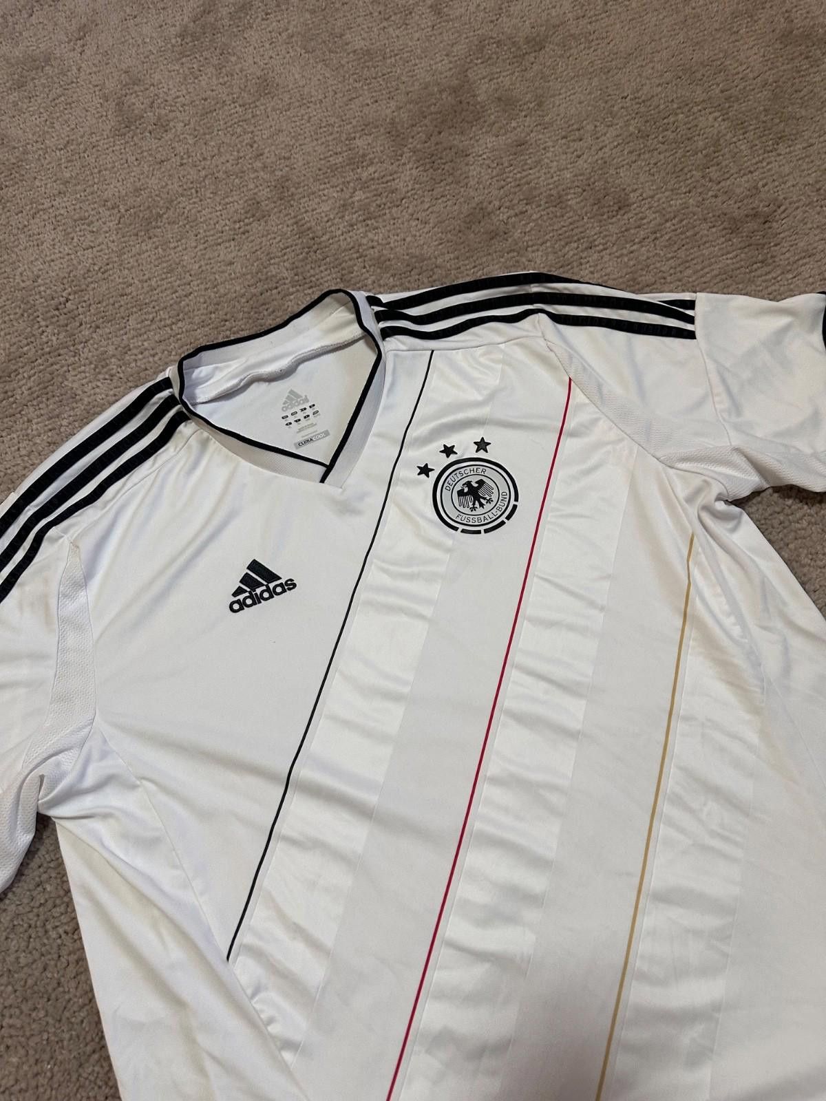 Adidas Germany National Team 2012 Football Shirt Soccer Jersey Size US XL / EU 56 / 4 - 3 Thumbnail