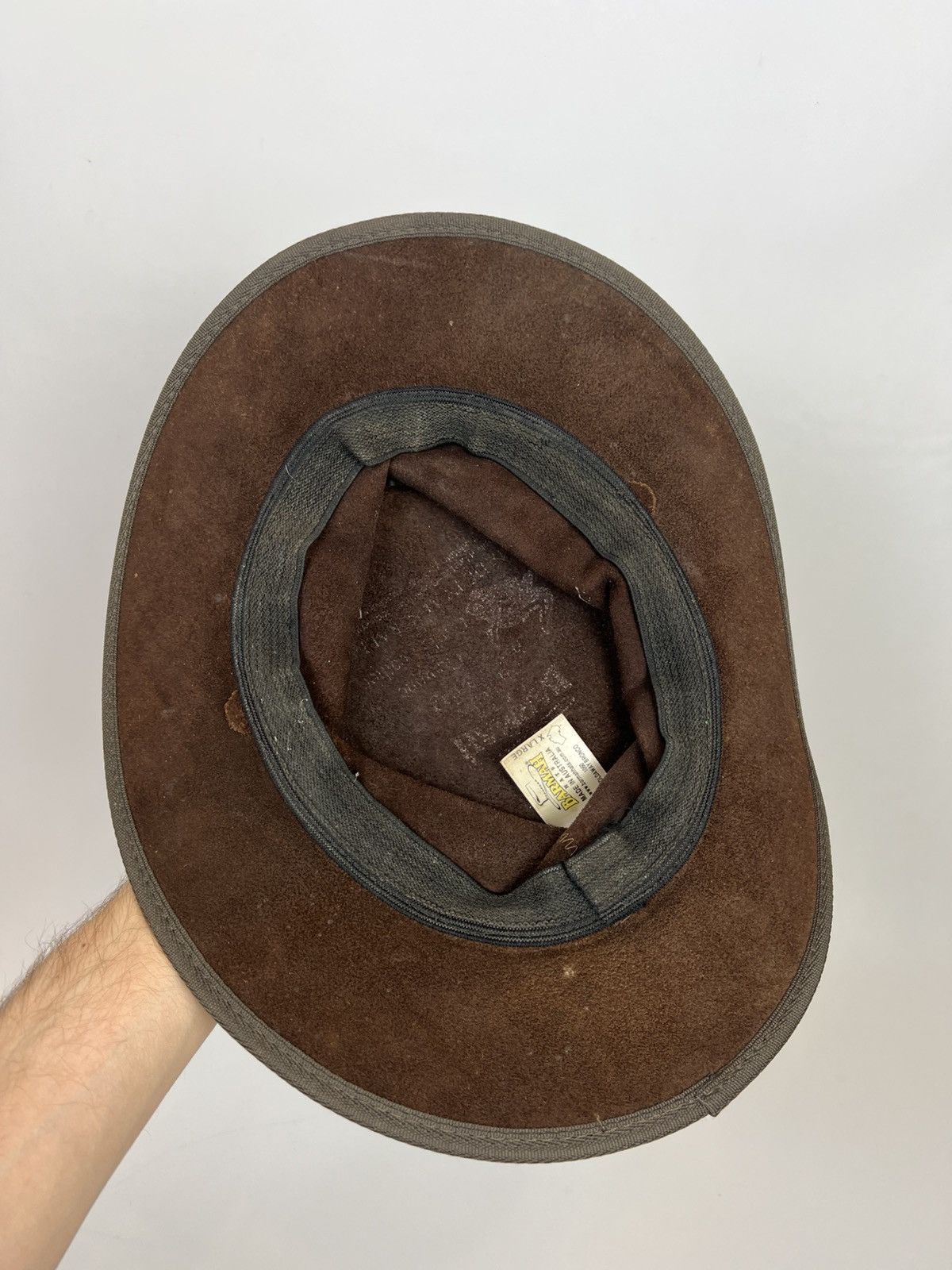 Other Vintage retro barmah leather cowboy punk rock western hat Size ONE SIZE - 5 Thumbnail