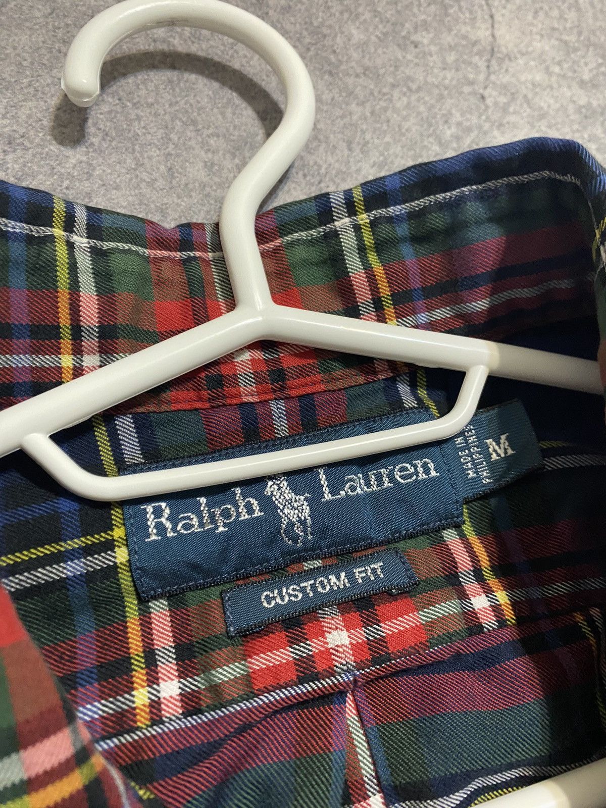 Polo Ralph Lauren × Ralph Lauren × Vintage Vintage Polo Ralph Lauren Plaid Shirt Buttons Up Size US M / EU 48-50 / 2 - 5 Thumbnail