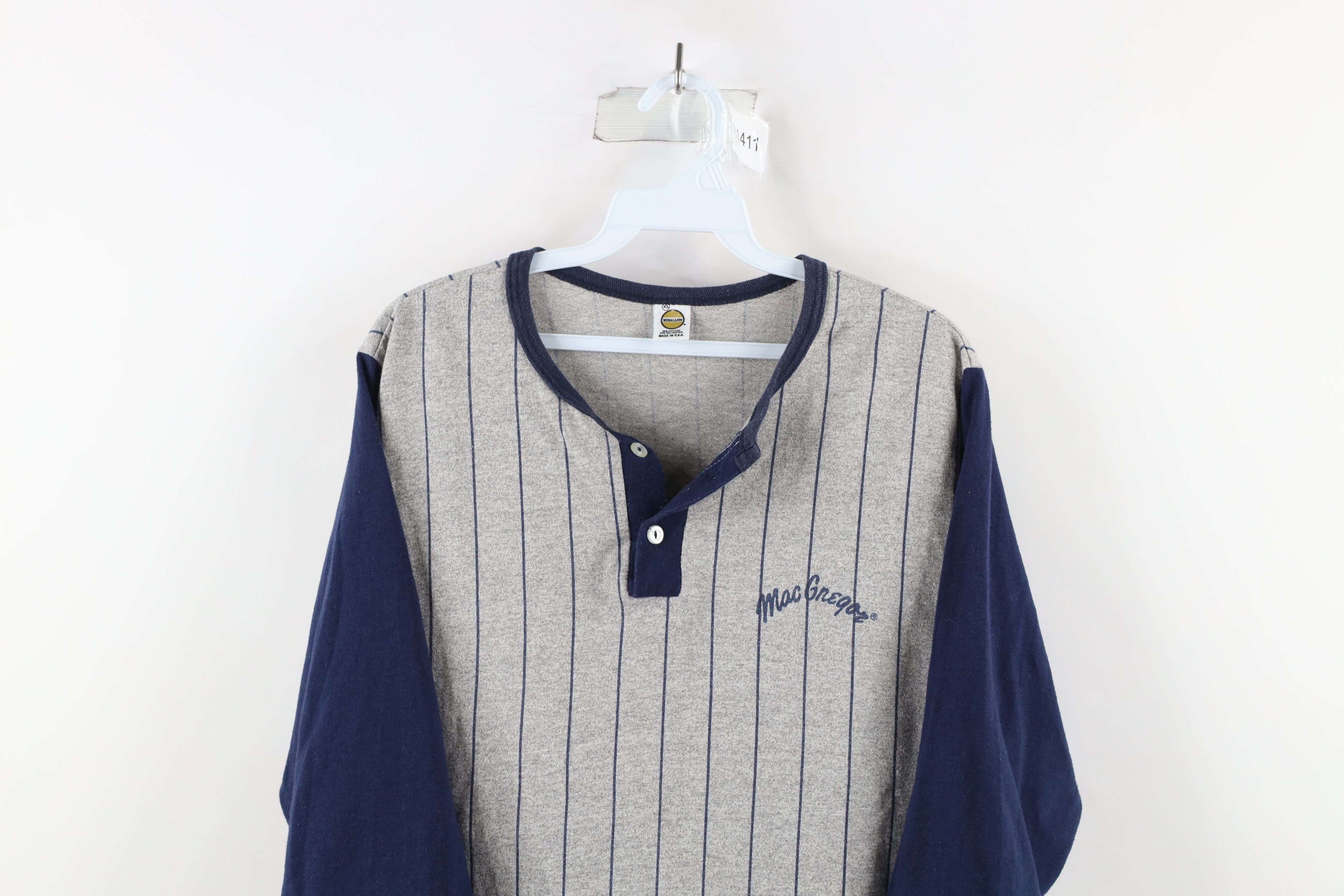 Vintage Vintage 70s Streetwear 3/4 Sleeve Raglan T-Shirt USA Size US L / EU 52-54 / 3 - 2 Thumbnail