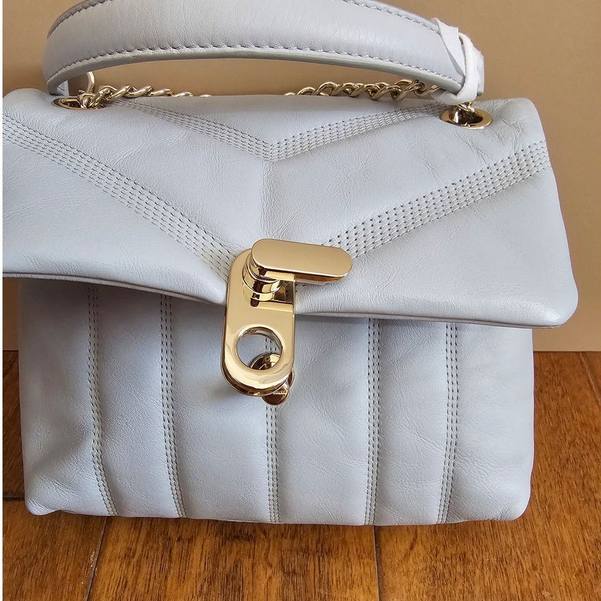 Ted Baker TED BAKER Leather AYALINA Quilted Puffer Small Shoulder Bag Size ONE SIZE - 6 Thumbnail
