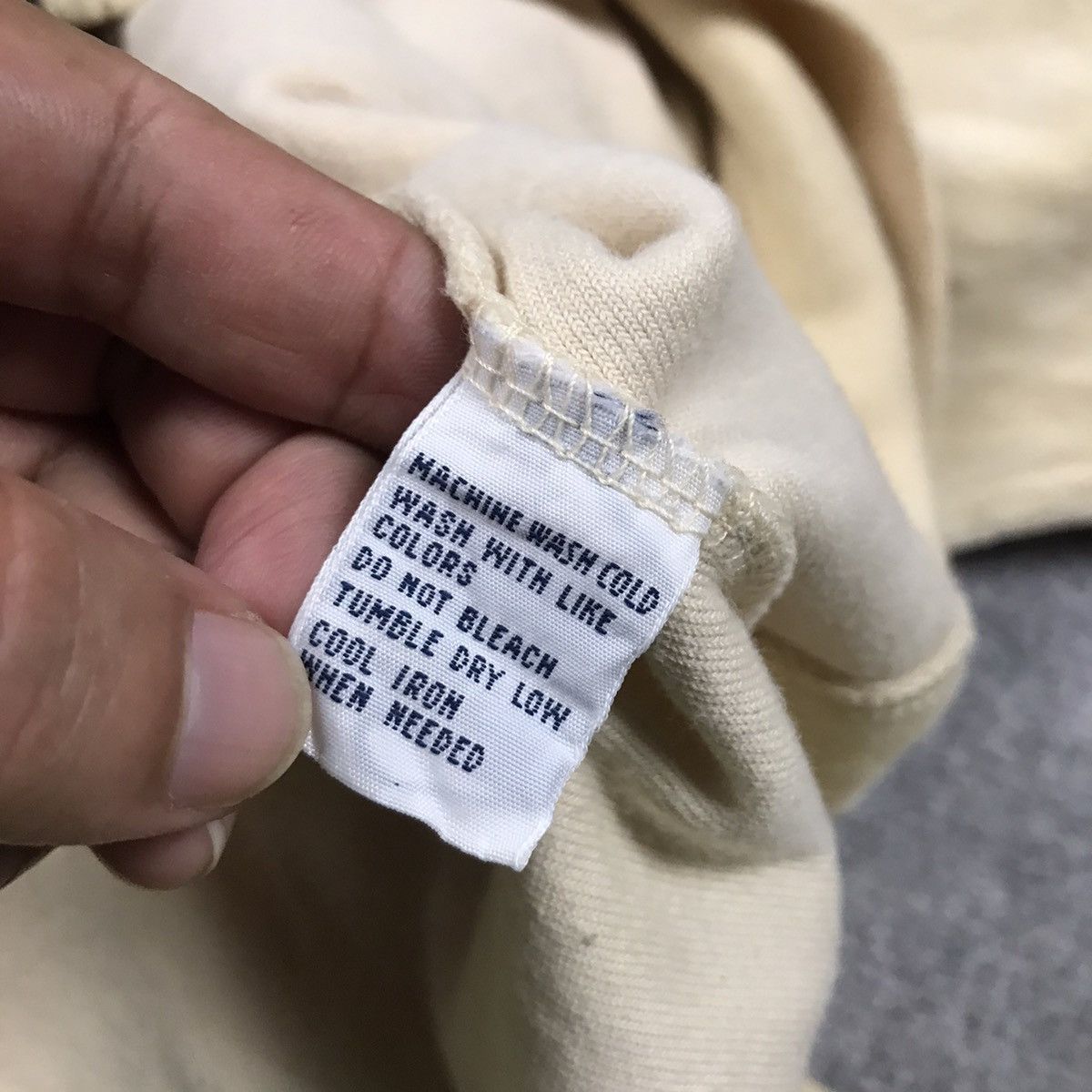 Polo Ralph Lauren Polo by Ralph Lauren Cream Zip Hoodies jacket Size US L / EU 52-54 / 3 - 10 Thumbnail