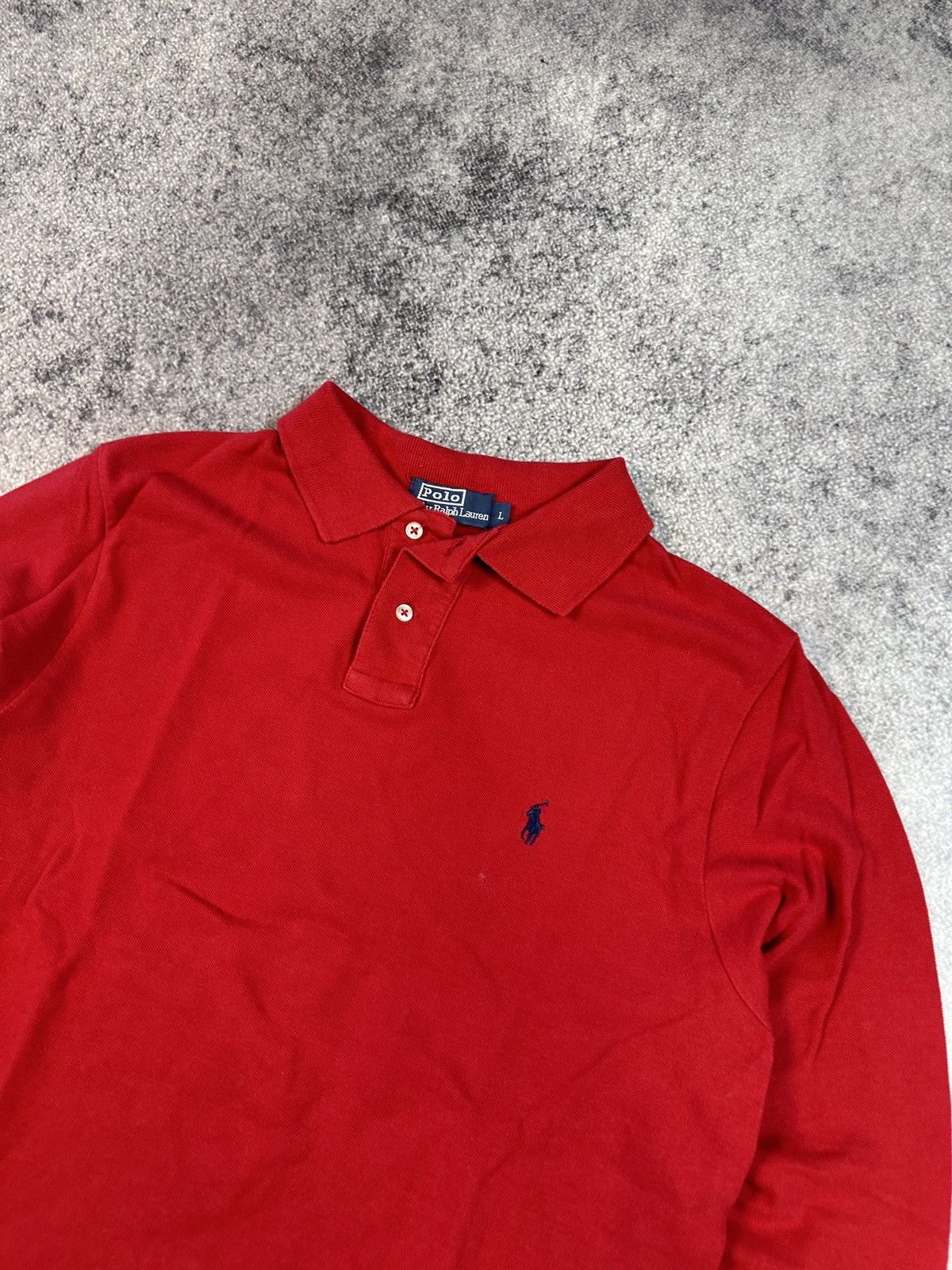 Polo Ralph Lauren × Vintage Y2K Polo Ralph Lauren Rugby Long Polo Streetwear Rare USA L Size US L / EU 52-54 / 3 - 2 Thumbnail