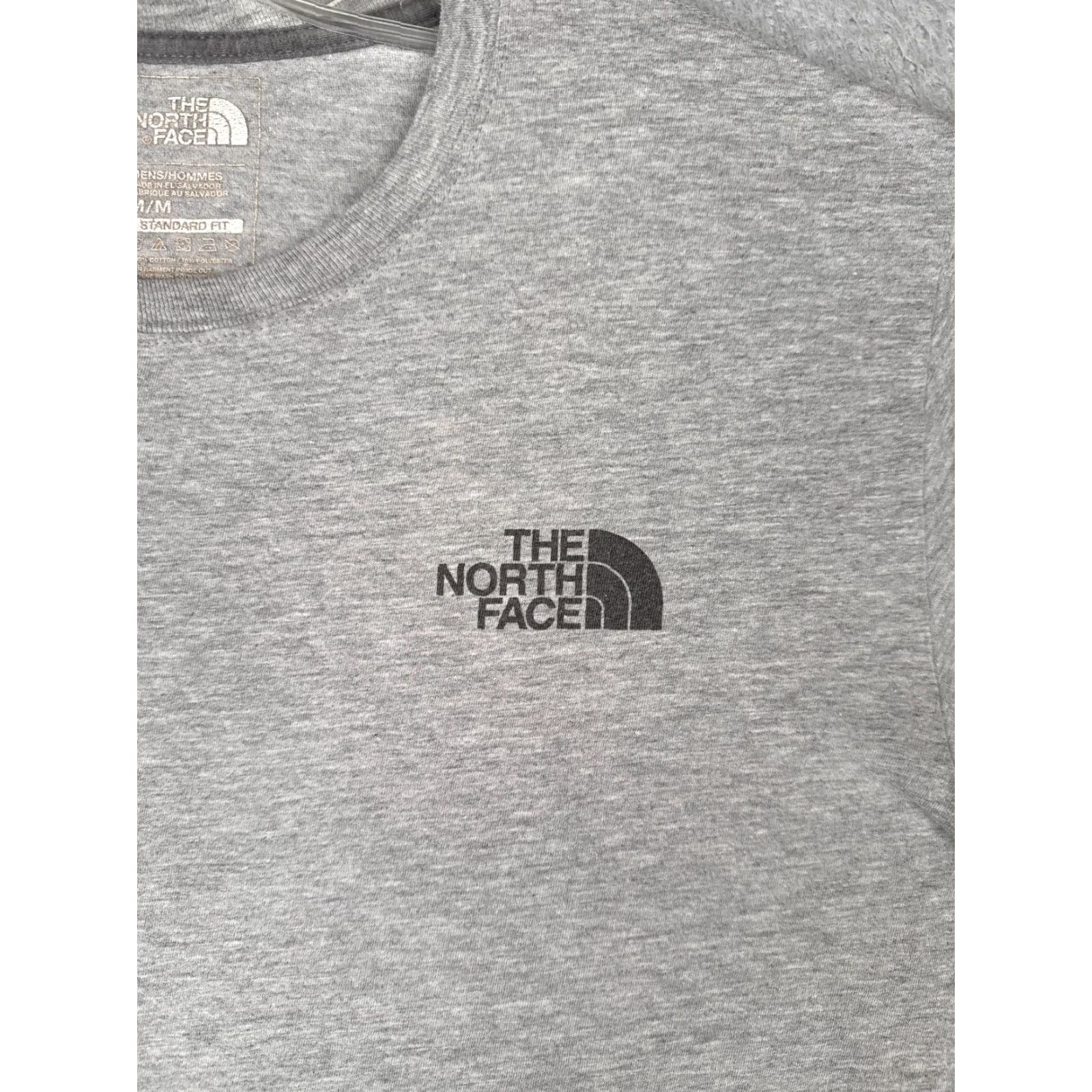 The North Face The North Face Shirt Men Medium Gray Short Sleeve Crew Neck Cotton Blend Size US M / EU 48-50 / 2 - 6 Thumbnail
