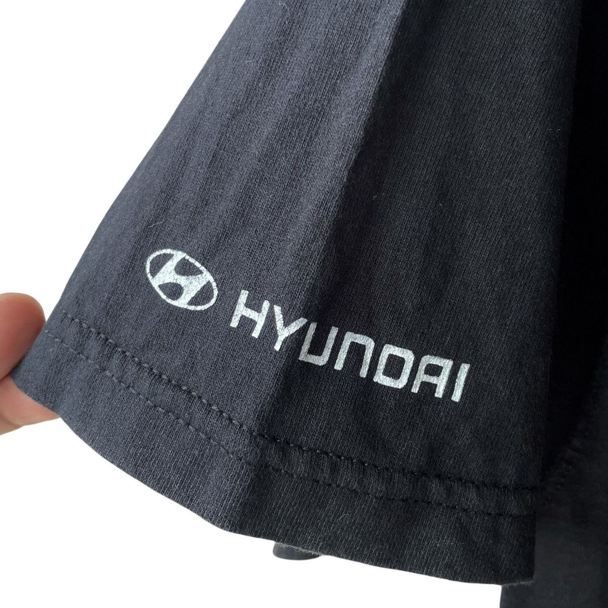 Fruit Of The Loom Hyundai Sonata Gen 1998 2000s Y2K Car Vintage Promo Tee Size US L / EU 52-54 / 3 - 4 Thumbnail