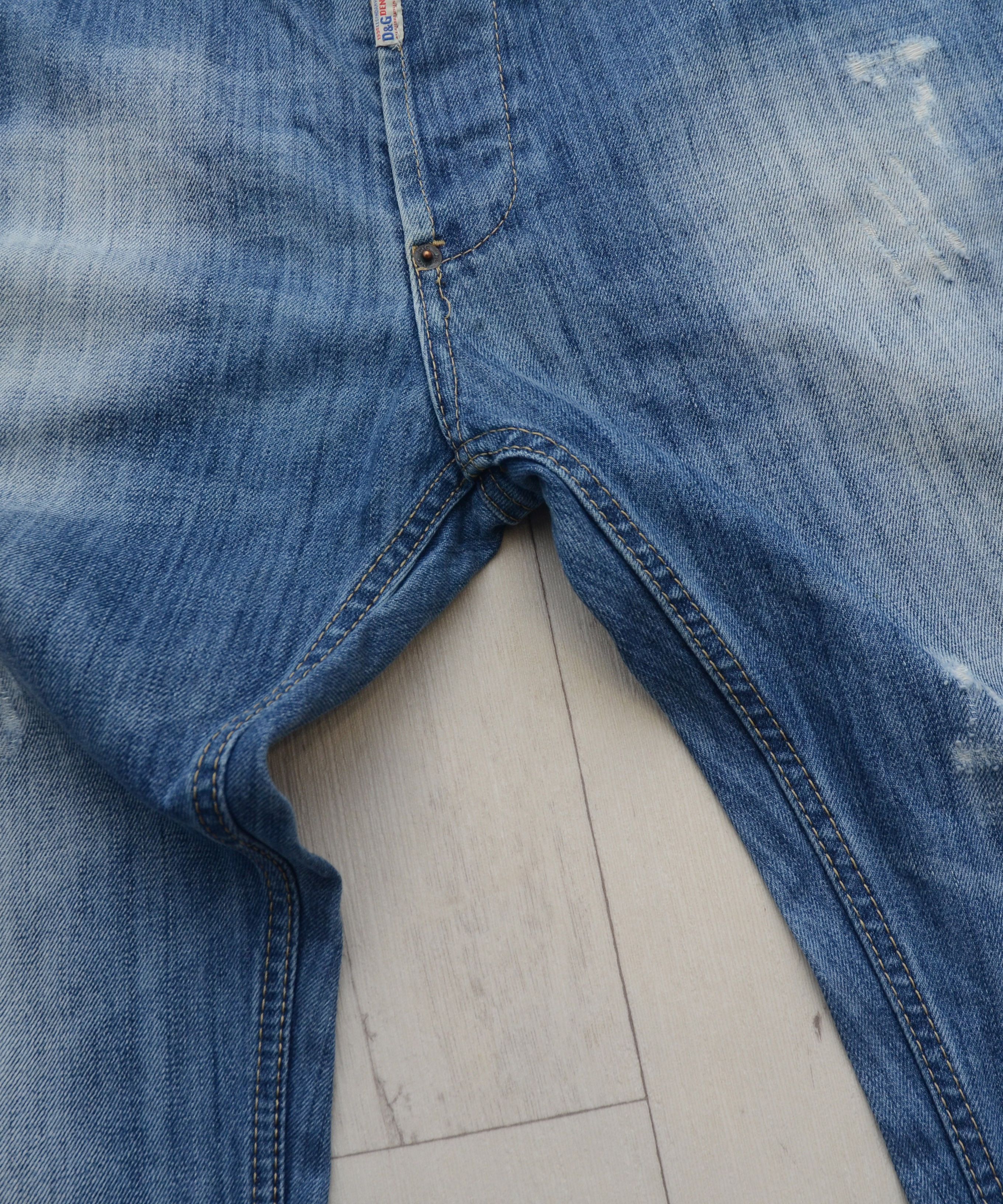 Dolce & Gabbana × Vintage Vintage Dolce & Gabbana 14 Distressed Denim Jeans Size US 34 / EU 50 - 8 Thumbnail