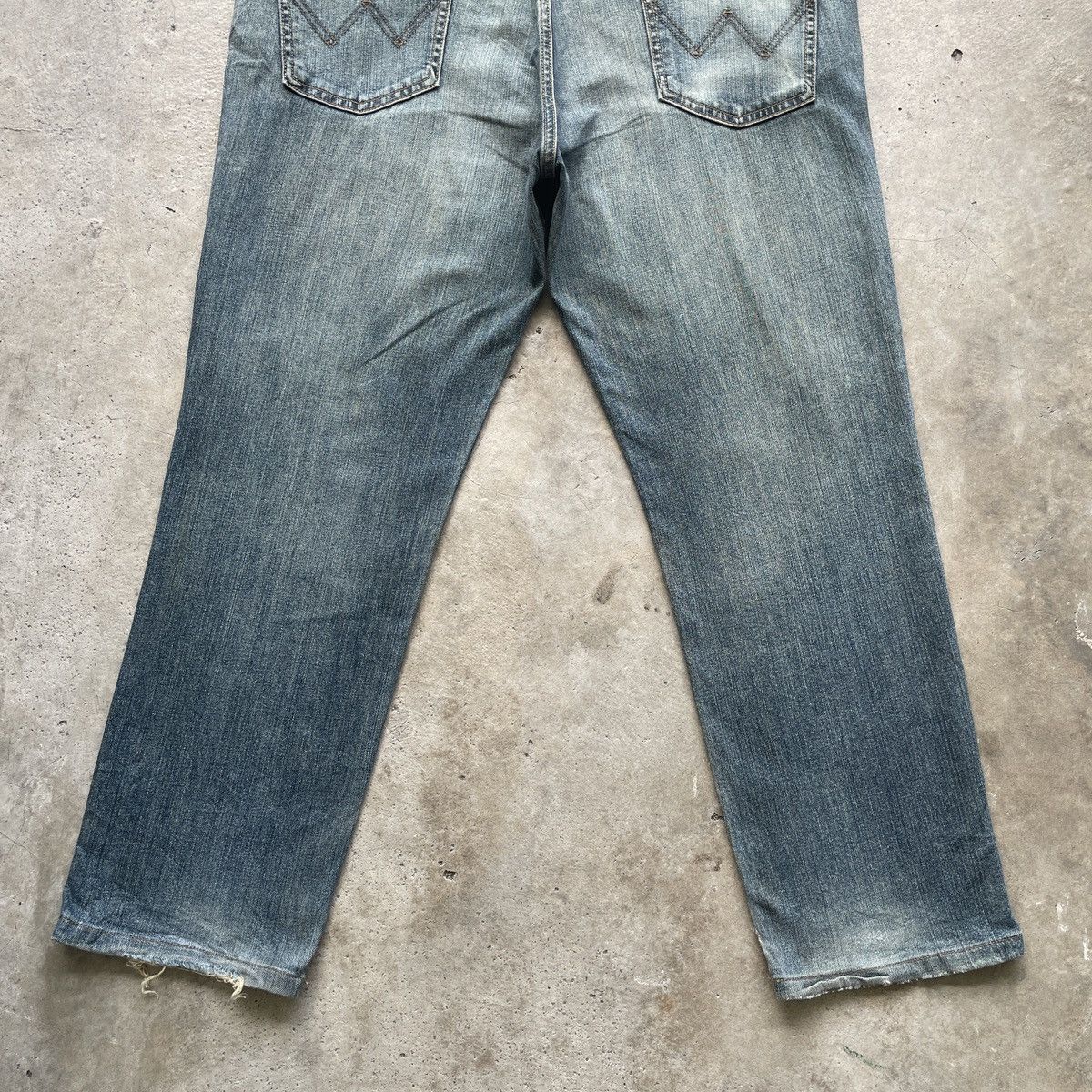 Wrangler W40 Vintage Wrangler Jeans MudWash Faded Denim Pants Size US 40 / EU 56 - 9 Thumbnail